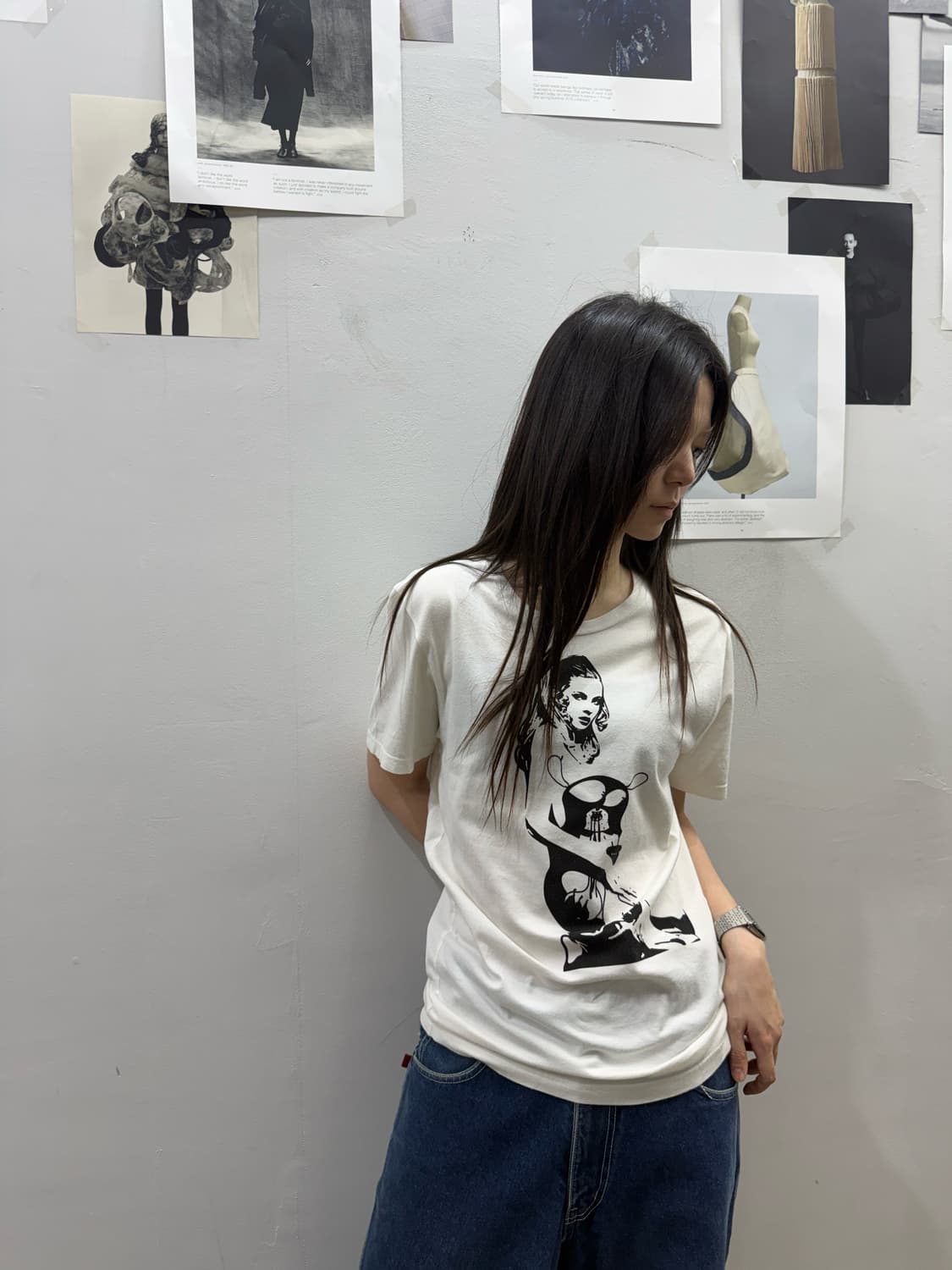 히스테릭 글래머 히스걸 아트워크 티셔츠 상품이미지6