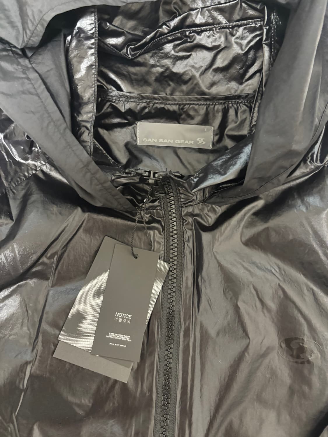 산산기어 luster jacket black 3size 상품이미지3