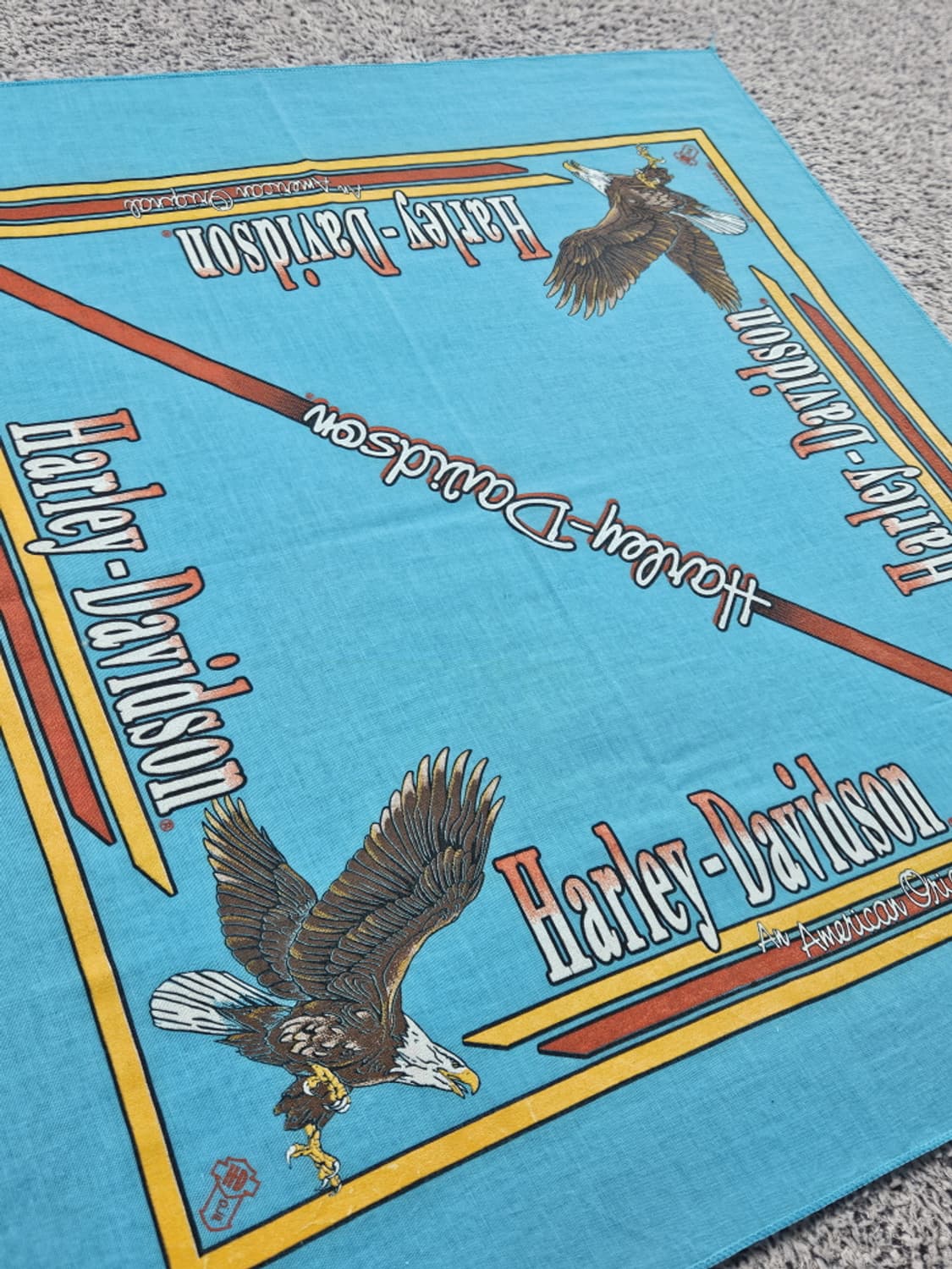 할리데이비슨 스카이 이글 패턴 반다나 ( 53X53 )/ 10651 상품이미지5