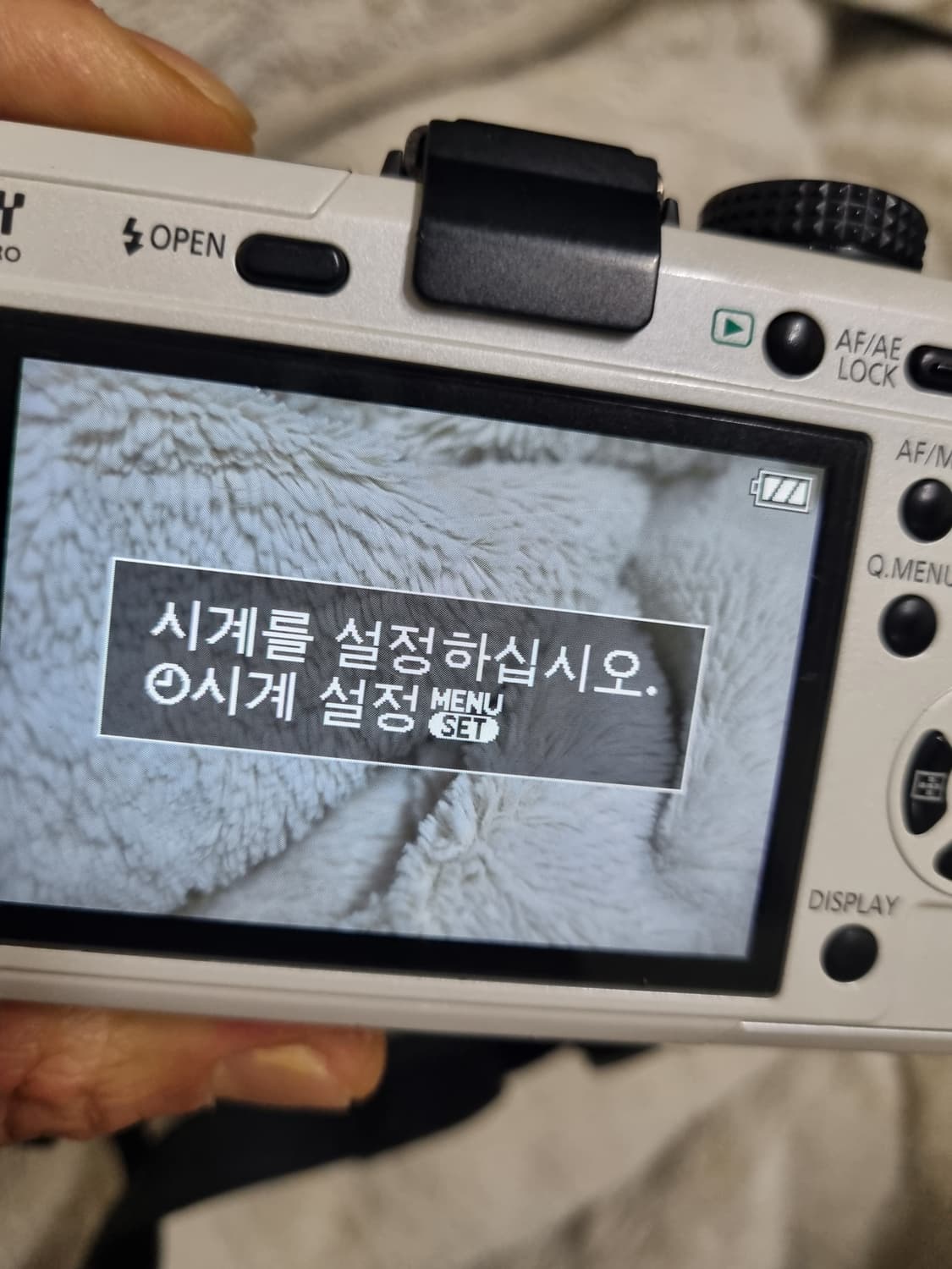 파나소닉 루믹스 GF1 화이트 미러리스 카메라 디카 상품이미지6