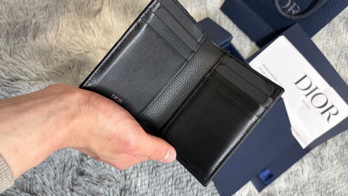 풀구성품 디올 오블리크 새들 오거나이저 블랙 상품이미지3