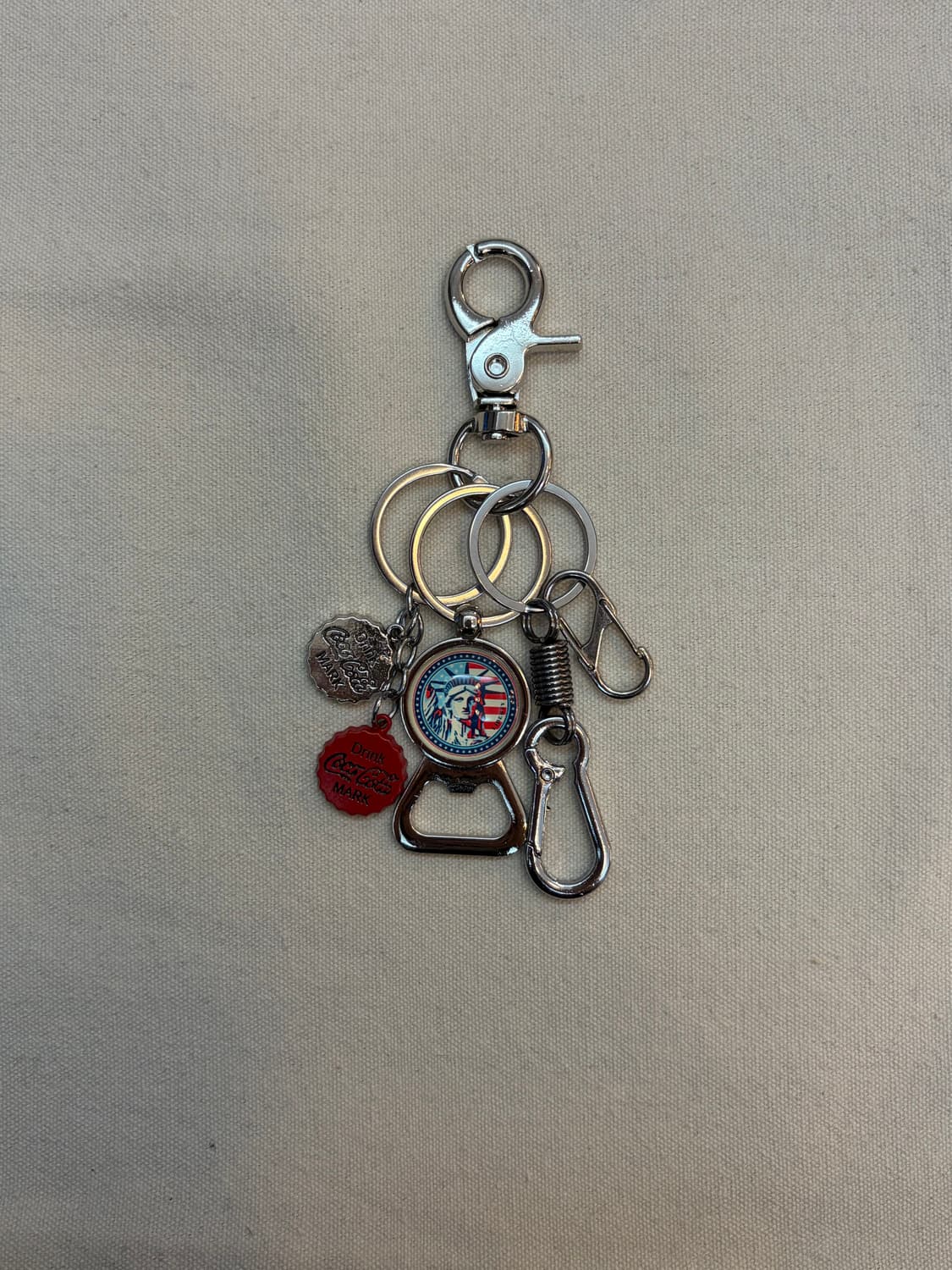 🗽 빈티지 아메리칸 멀티 키링 상품이미지1