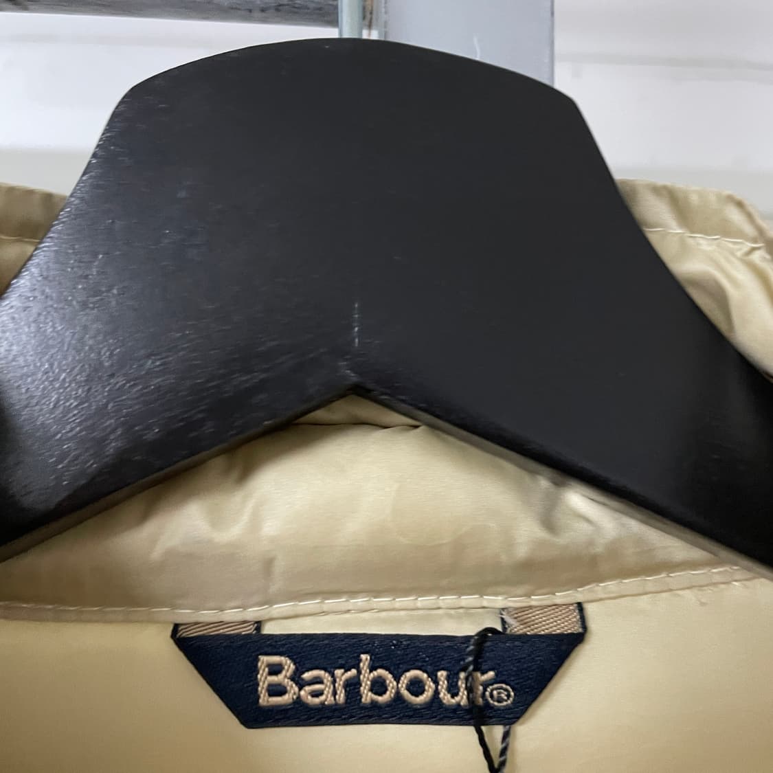 바버 베이지 경량 패딩 -(W) 상품이미지4