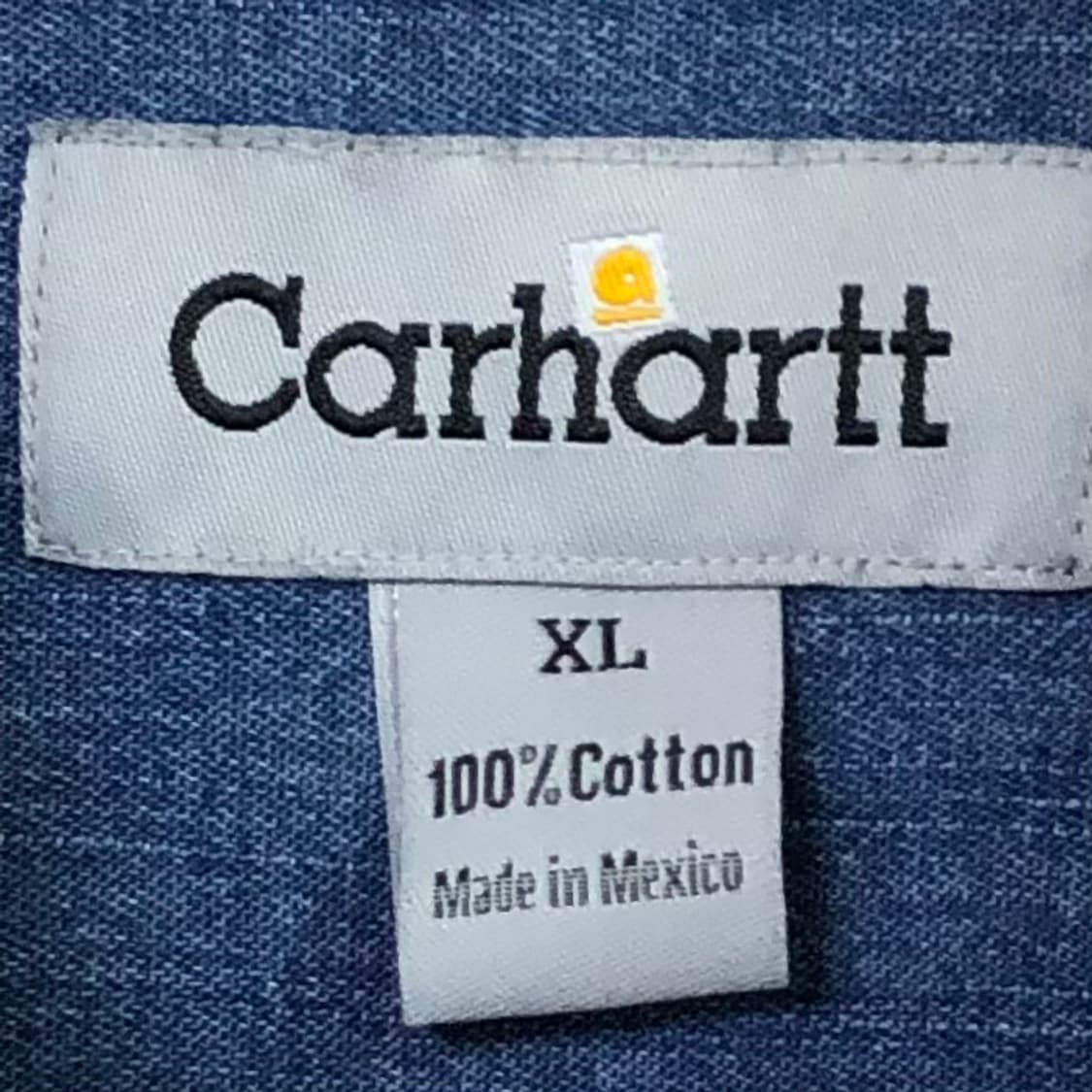 Xxl 칼하트 데님 셔츠 상품이미지3