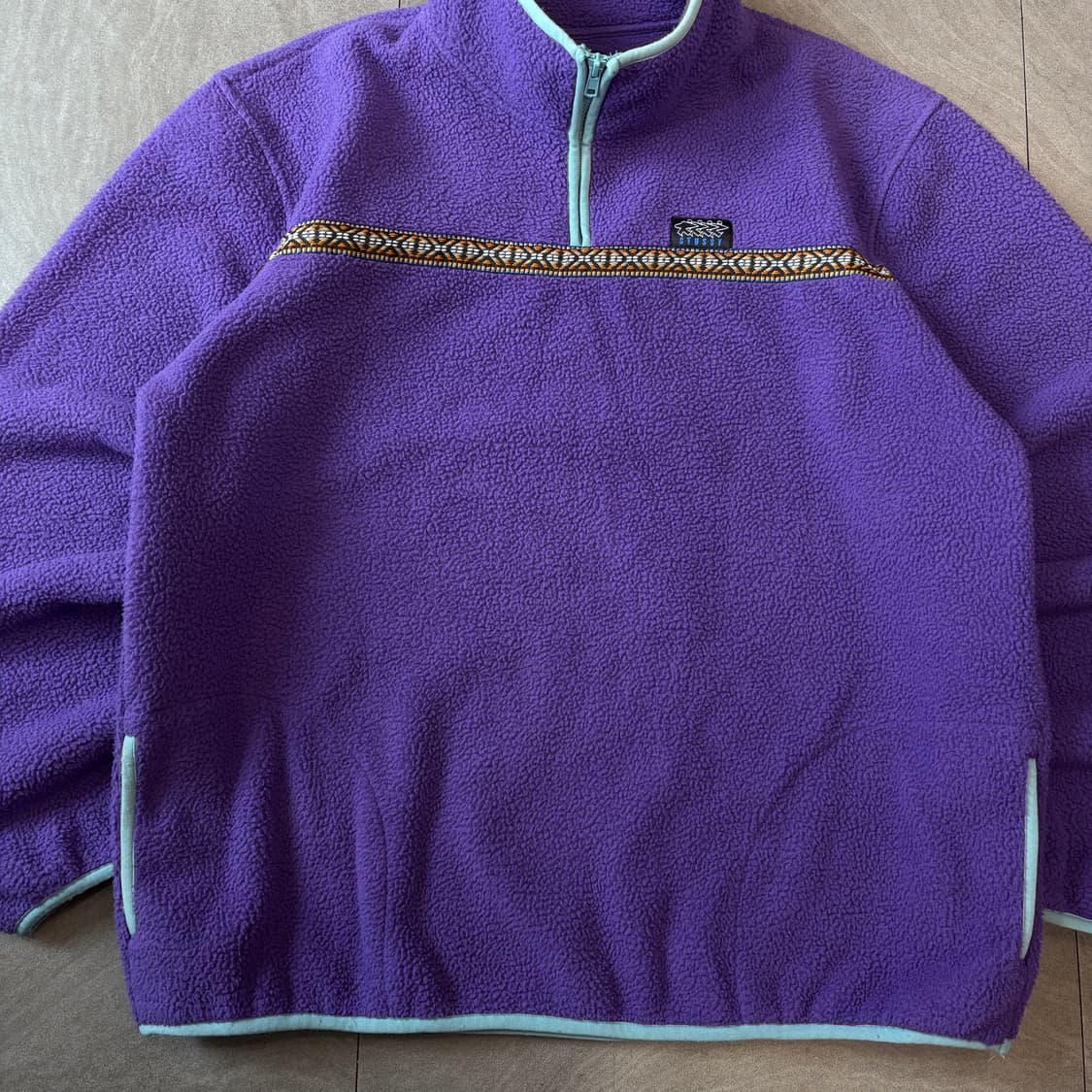 스투시 서밋 하프 집업 플리스 신칠라 자켓 상품이미지4