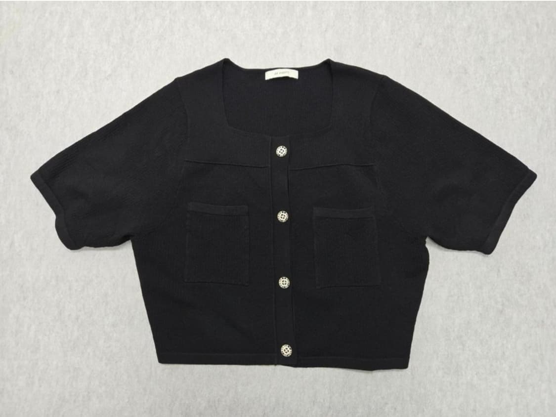 여성 55size JJ지고트 반팔 가디건 상품이미지5