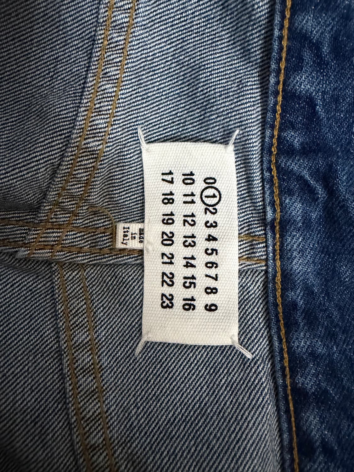 메종 마르지엘라 데님 팬츠 새상품 상품이미지4