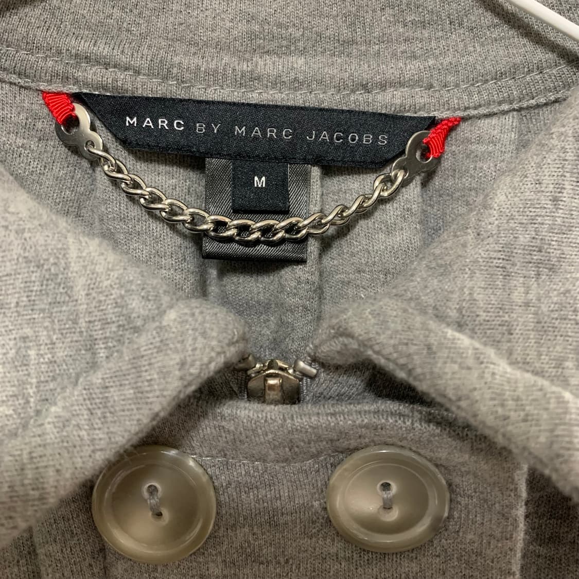 마크 바이 마크 제이콥스 그레이 울 더블브레스트 자켓 상품이미지5