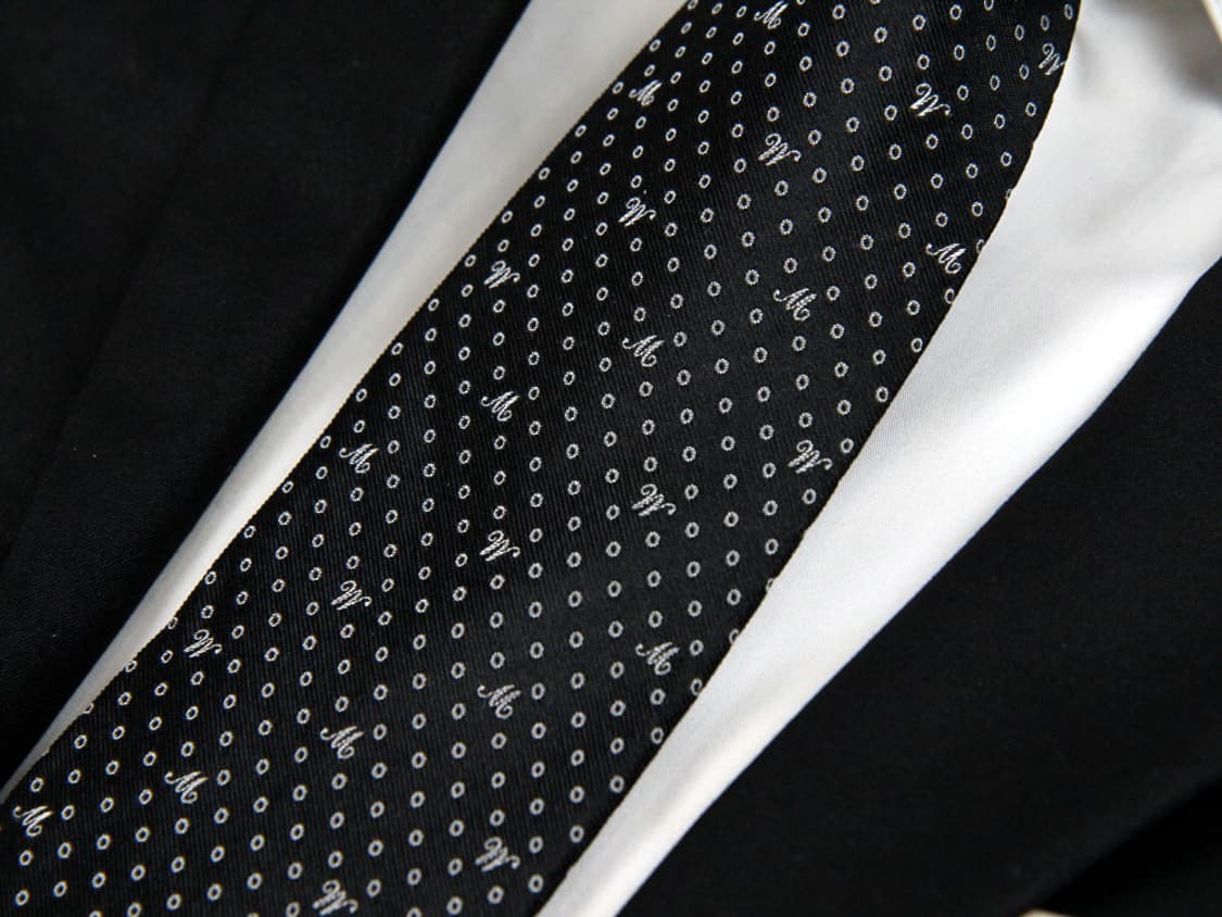 모스키노 8.4cm 미사용 신형 남자 명품 넥타이 상품이미지5