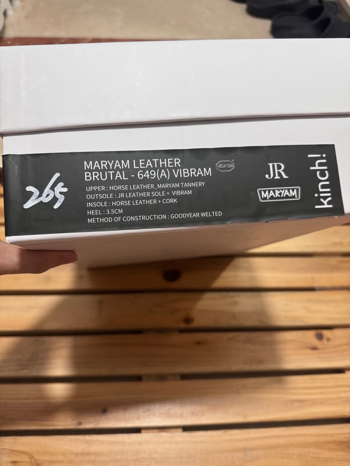 킨치 MARYAM BRUTAL-649 265 상품이미지6