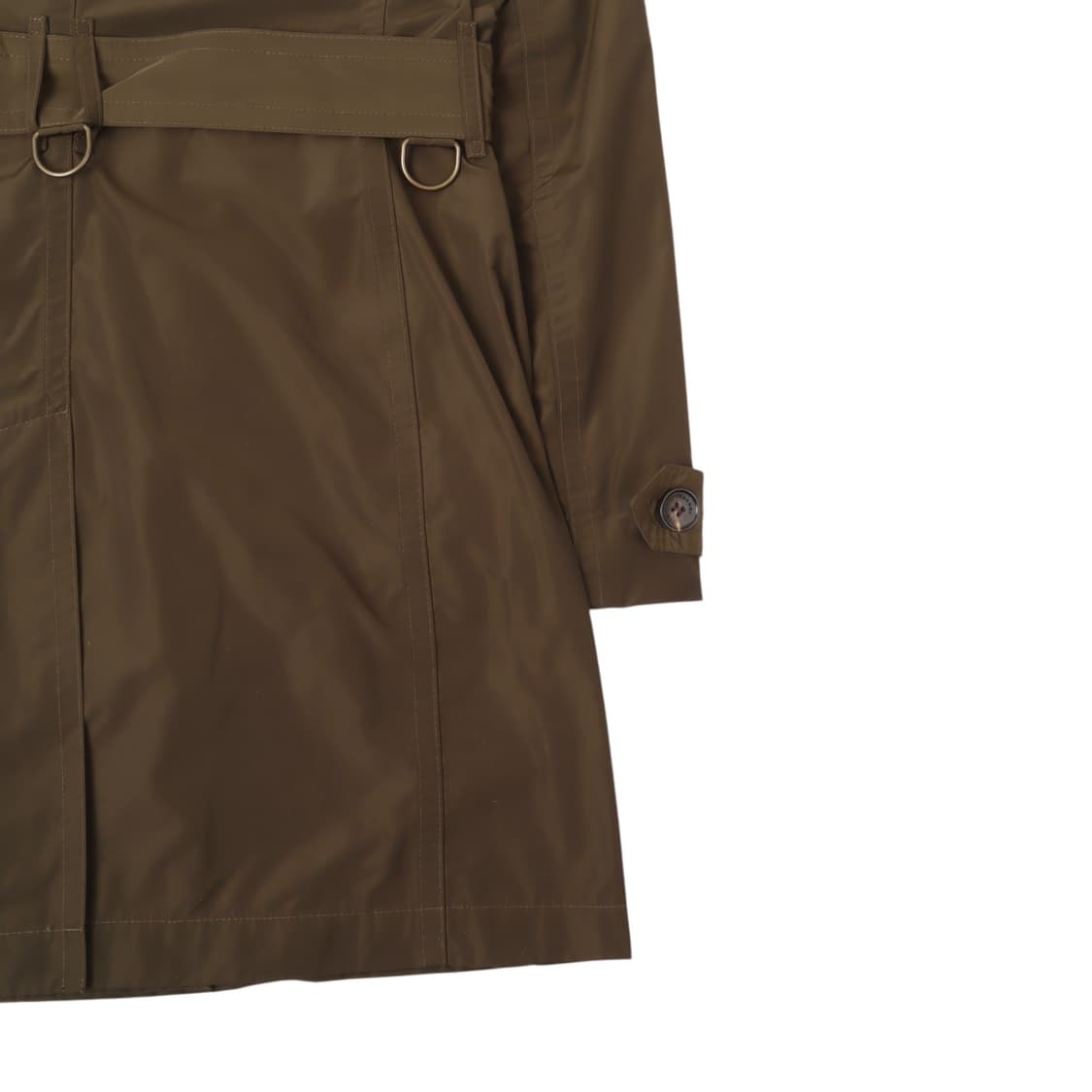 버버리 발모랄 카키 더블 트렌치코트 상품이미지7