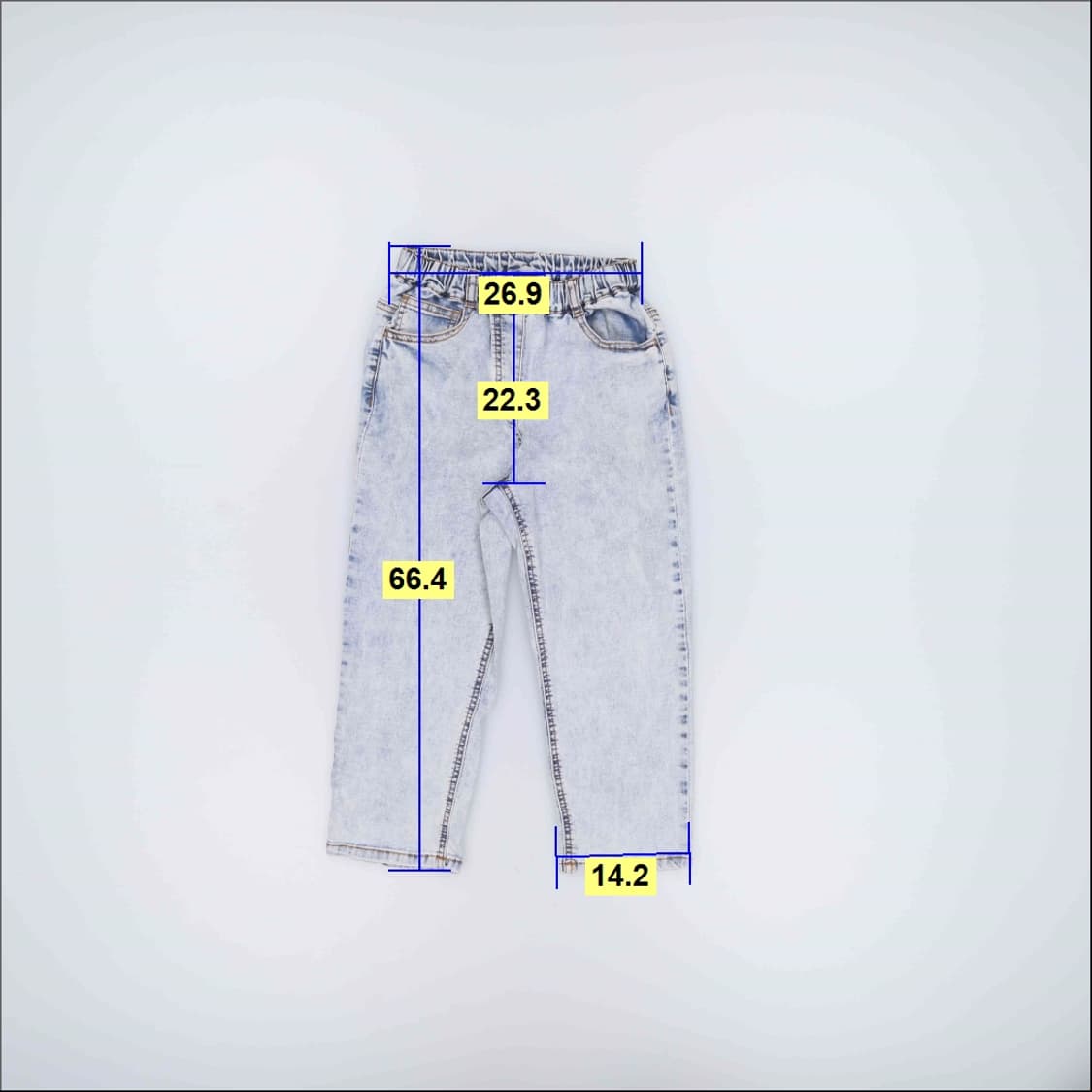 140 토토헤로스 키즈 아이스 데님팬츠 0522H 상품이미지6