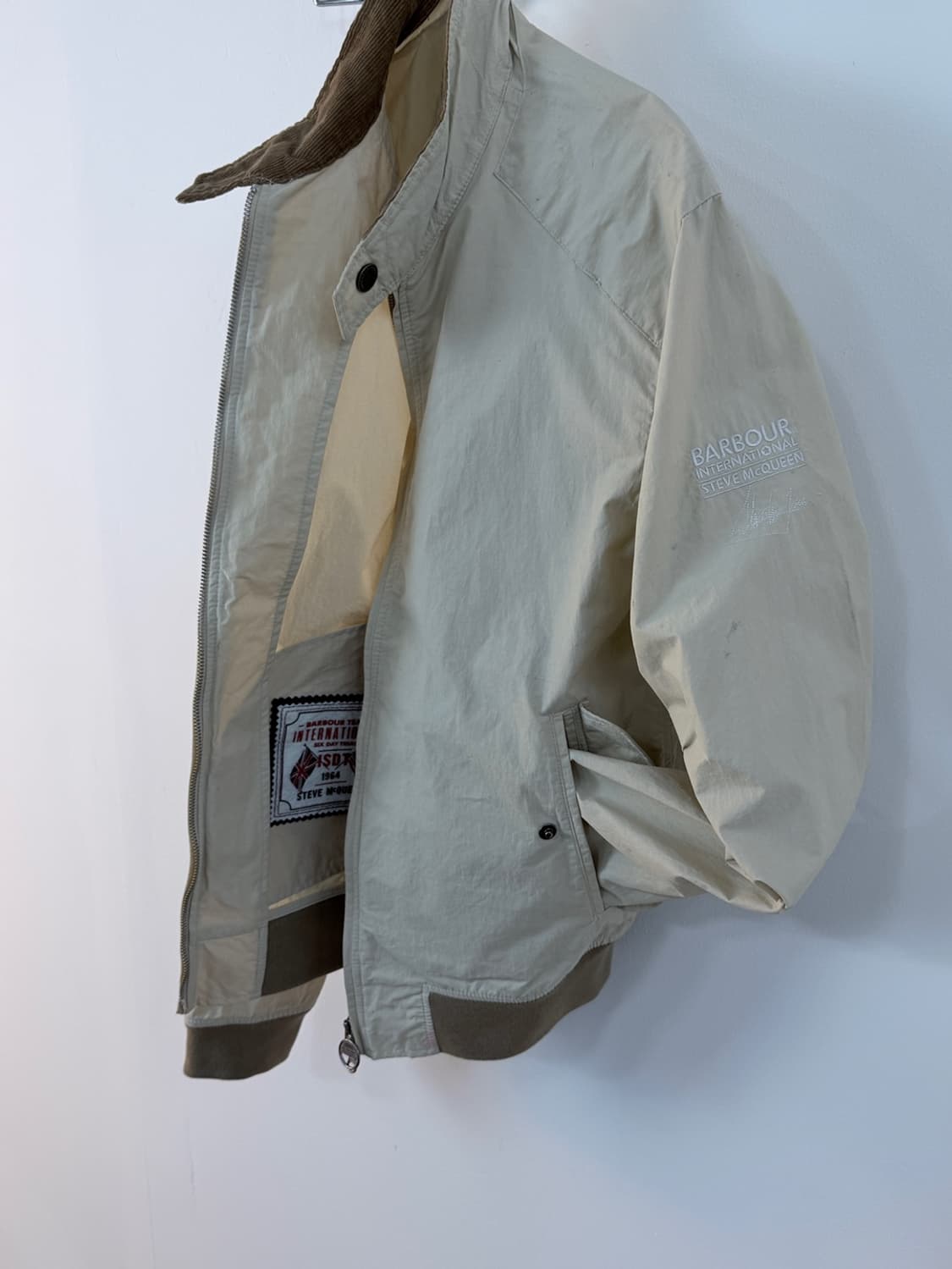 바버 인터내셔널 스티브 맥퀸 렉티파이어 해링턴 자켓 상품이미지1