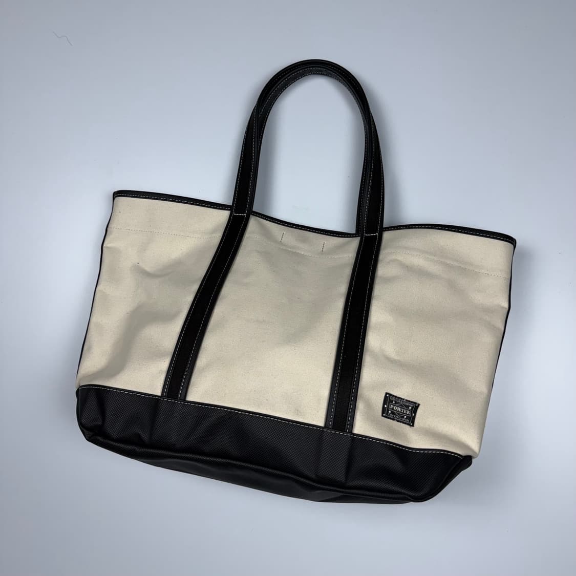 요시다포터 걸 토트백 화이트 L 상품이미지2