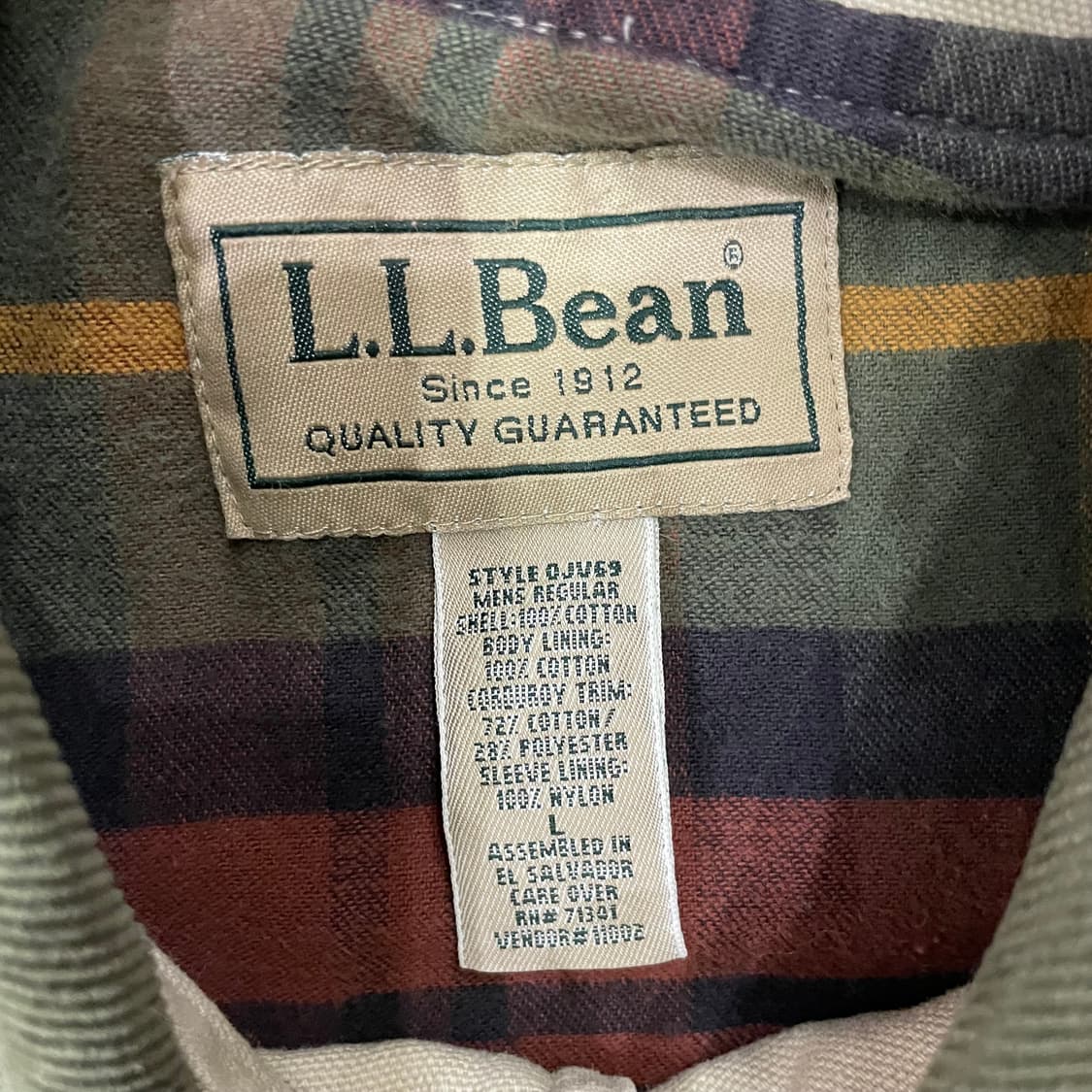 (L) L.L.Bean 엘엘빈 헌팅 자켓 상품이미지5