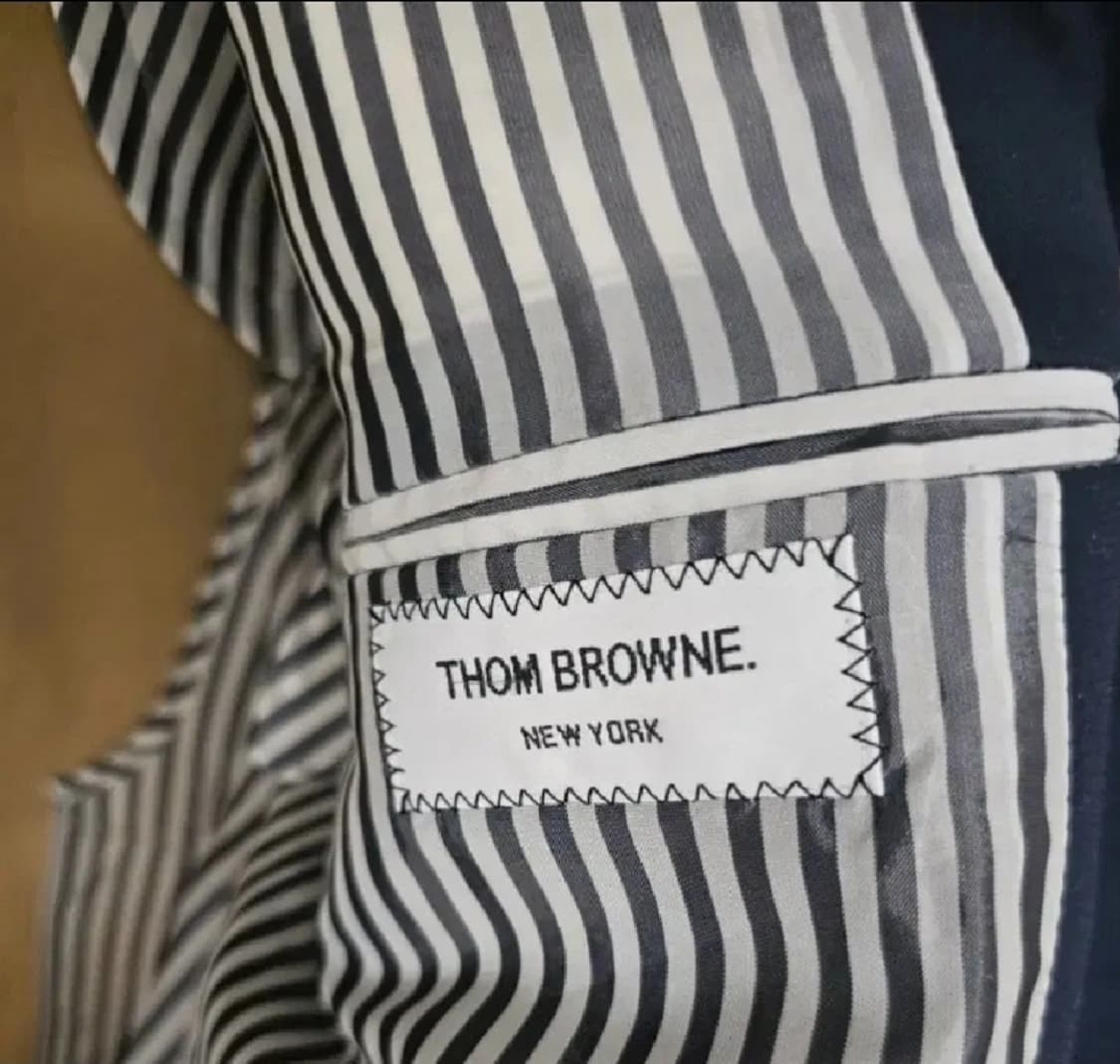 톰브라운 앵커자수 금장코트(1/간지끝판왕/매장정품) 상품이미지8