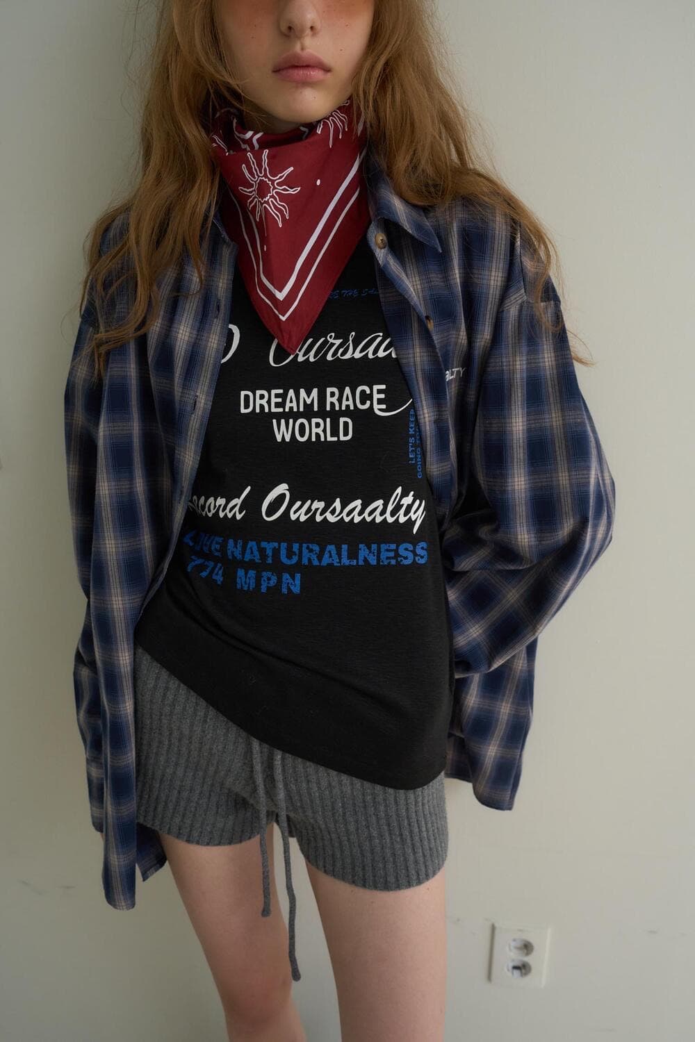 아우어솔티 Grand-pa Check Shirt 상품이미지4