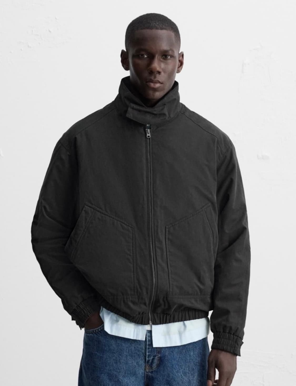 자라 패딩 보트 점퍼 상품이미지1