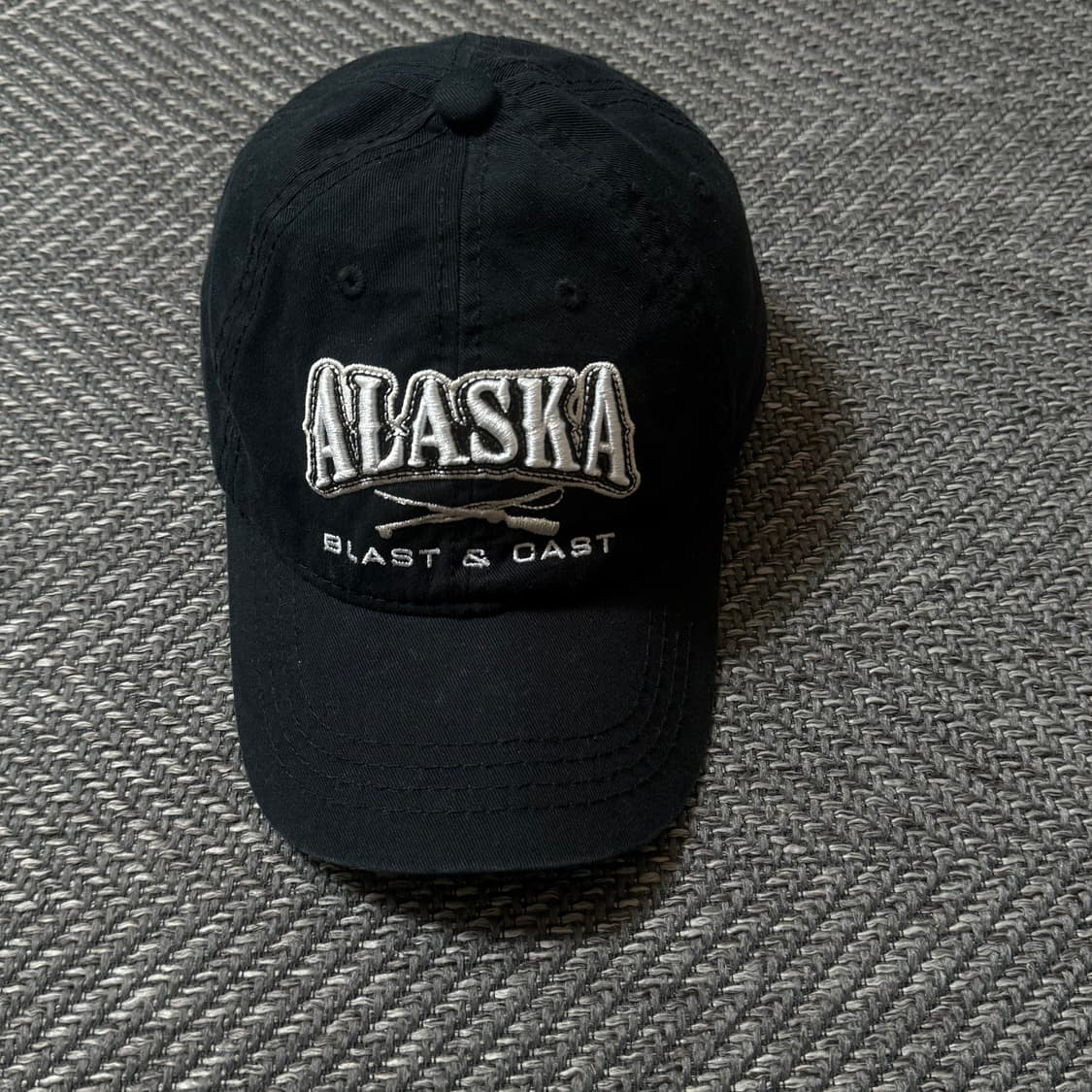 Trucker Hat Baseball Cap ALASKA 블랙 상품이미지1