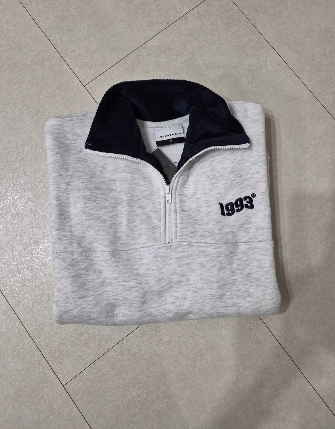 1993스튜디오 하이넥집업 맨투맨(택있는 새상품) 상품이미지6