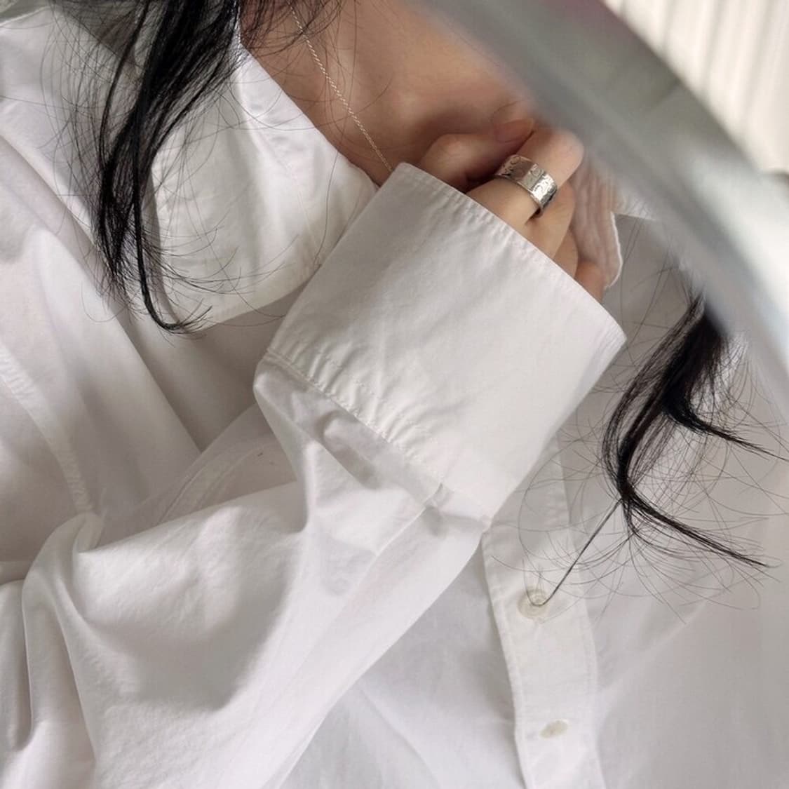셀린느 마카담 실버 반지 상품이미지7