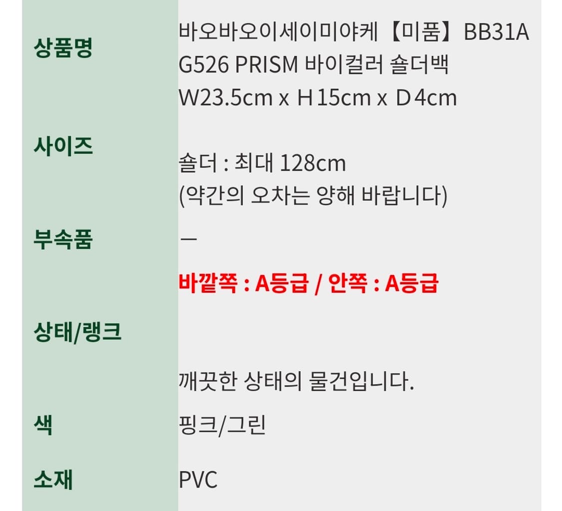 issey miyake  BAOBAO 상품이미지9