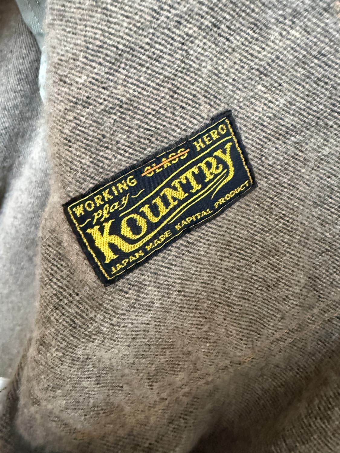 캐피탈 23AW 트윌 에이징 울 1st type 자켓 상품이미지3