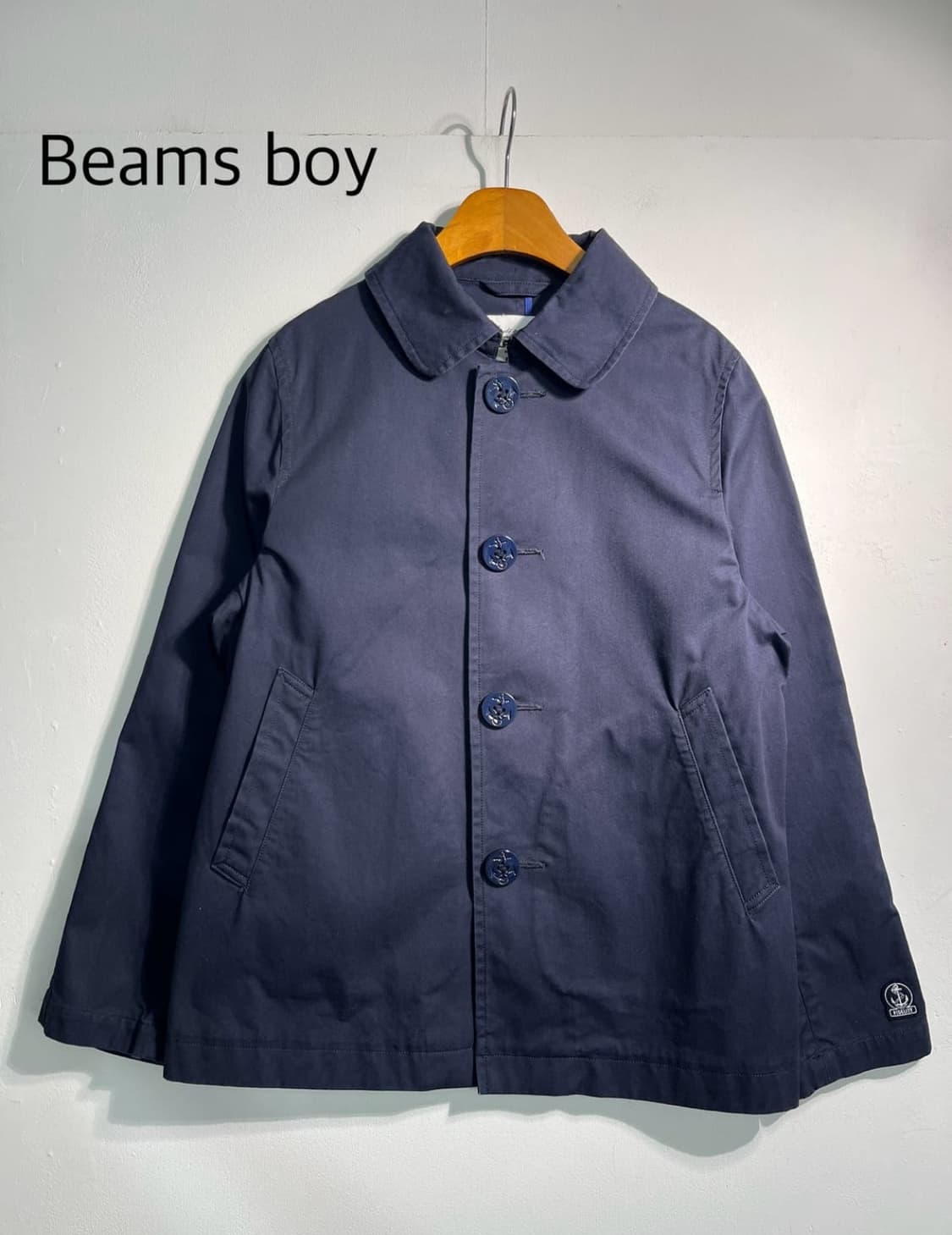 Beams boy 빔즈보이 마린 코튼 자켓 s 상품이미지1