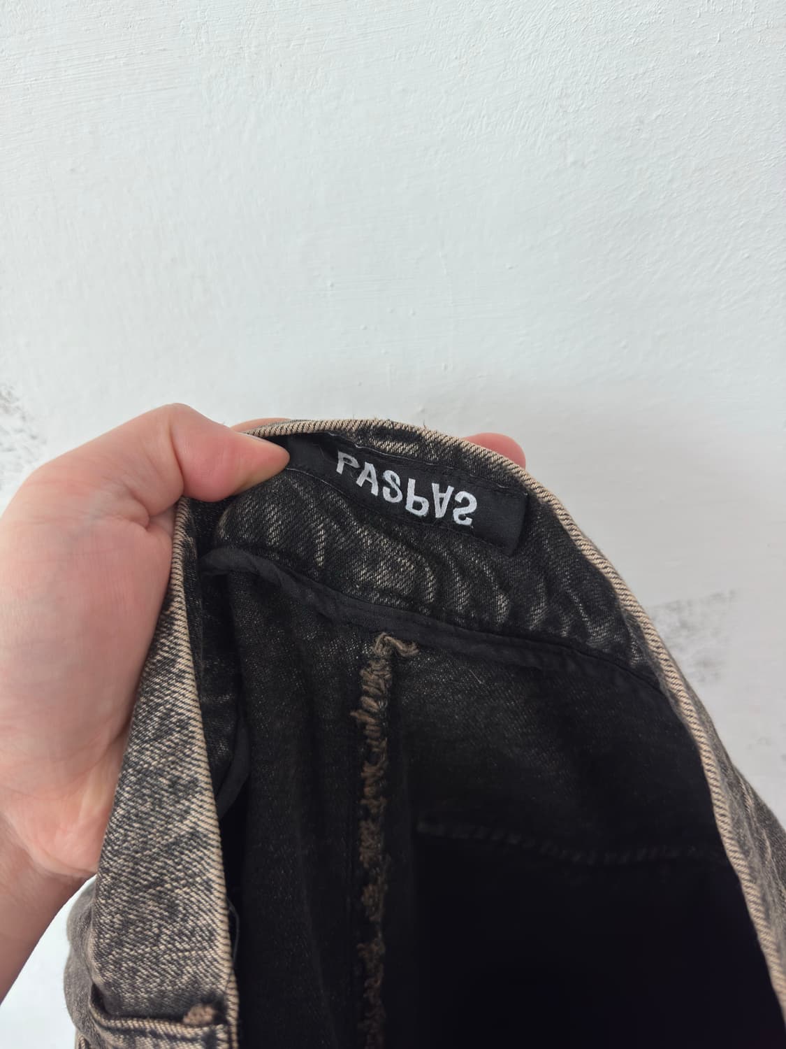 아워파스 030 워싱데님 블랙 상품이미지3