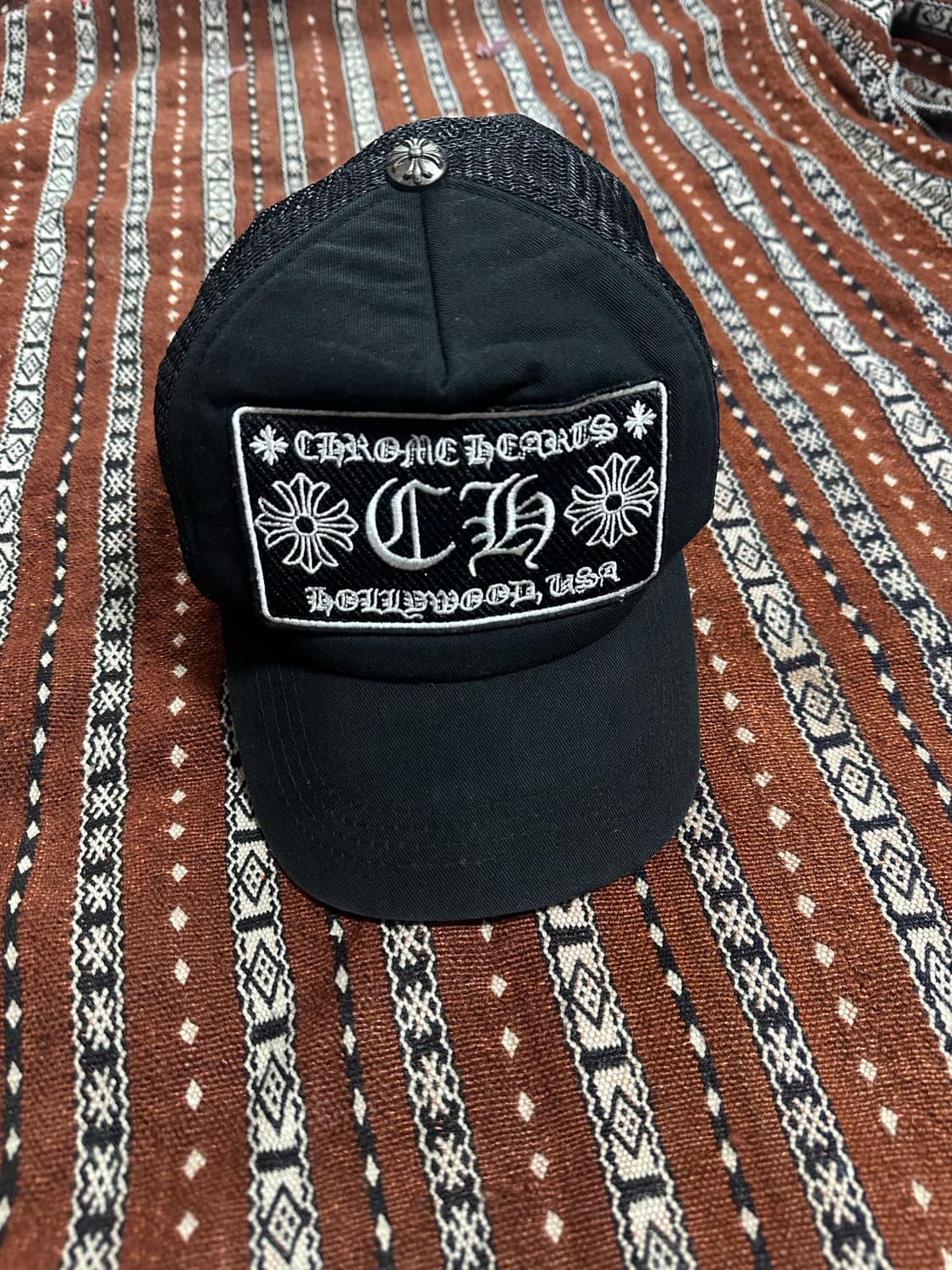 크롬하츠 블랙 메쉬 트러커캡 L 상품이미지4