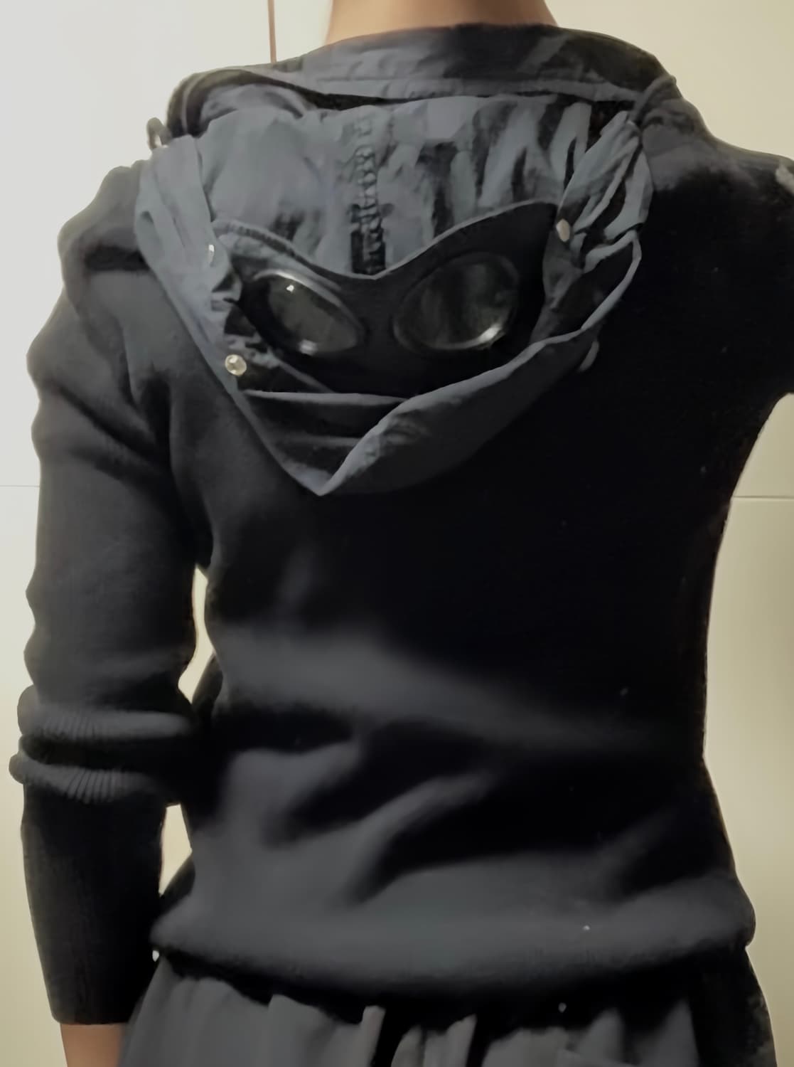 cp 컴퍼니 고글 니트 후드집업 상품이미지2