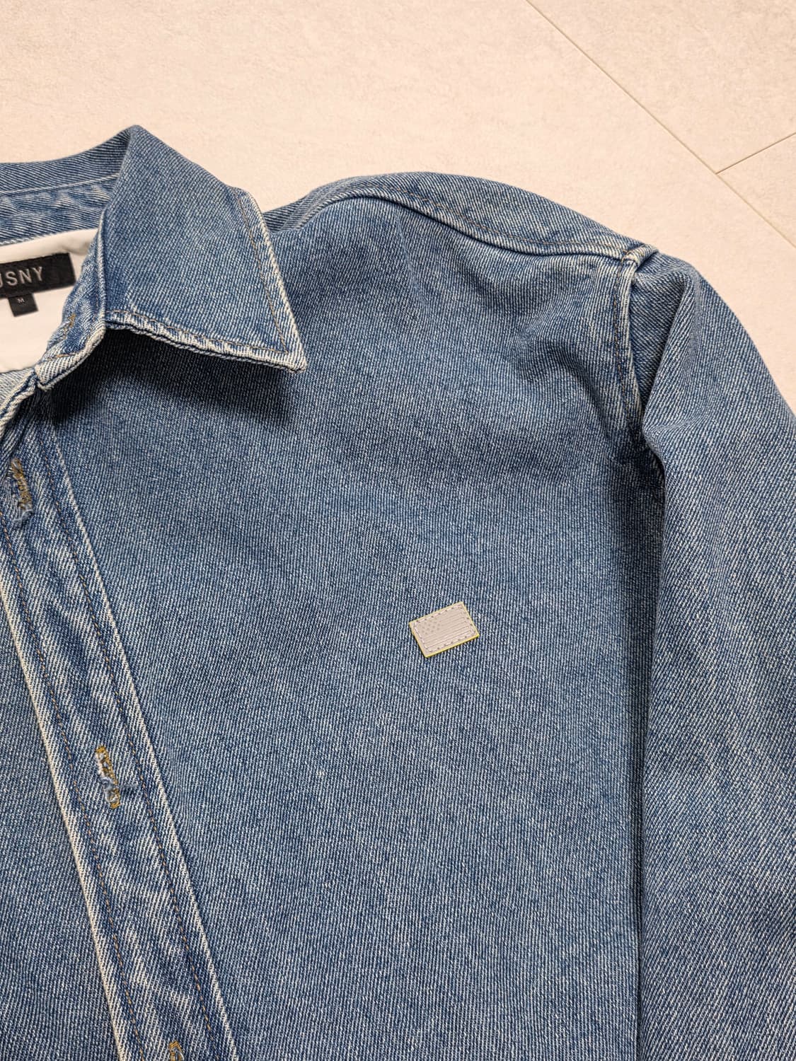 jsny 데님셔츠 (M, 100-105) 상품이미지2