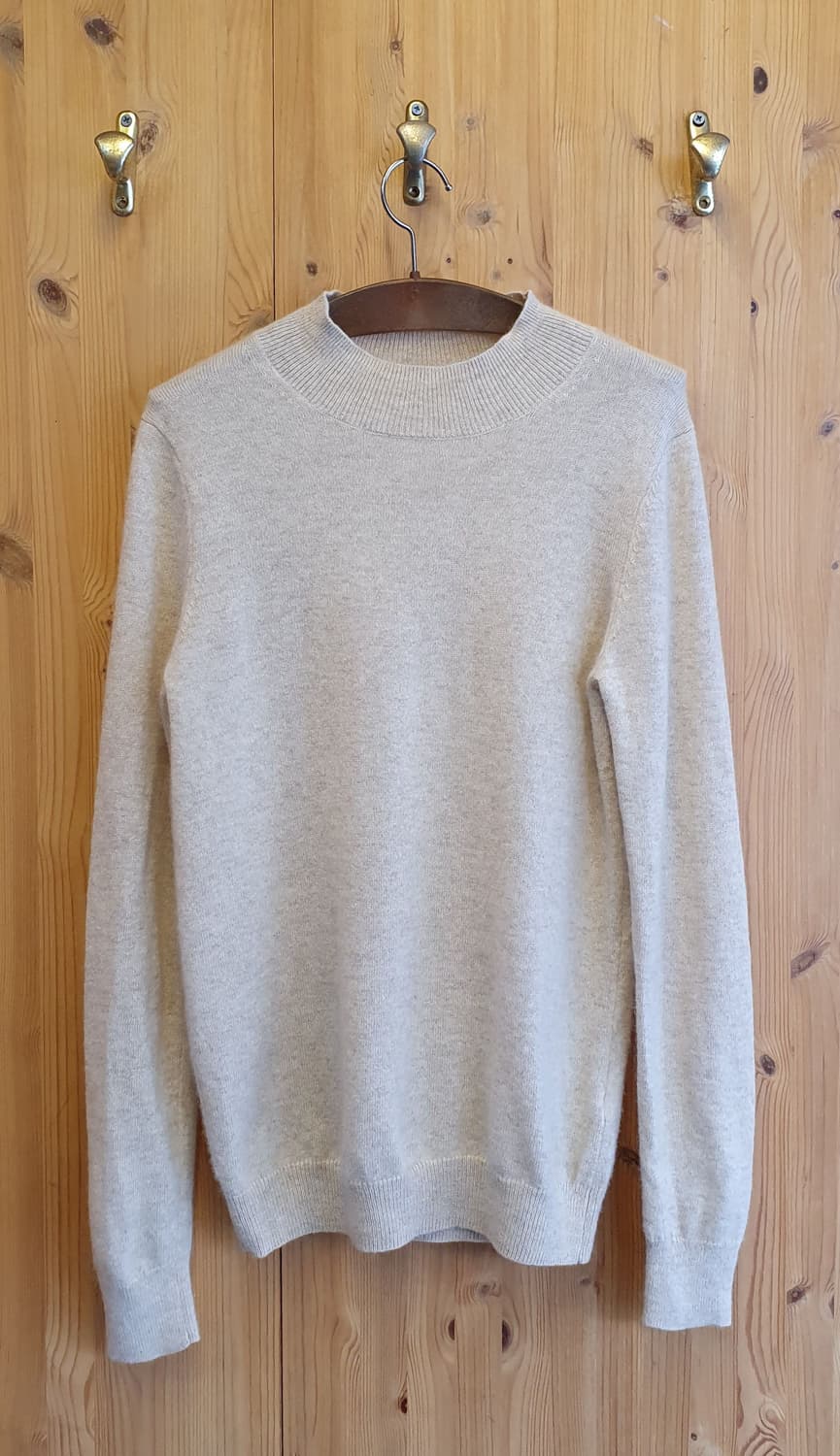 55.Cashmere 반터틀니트(베이지) 상품이미지1