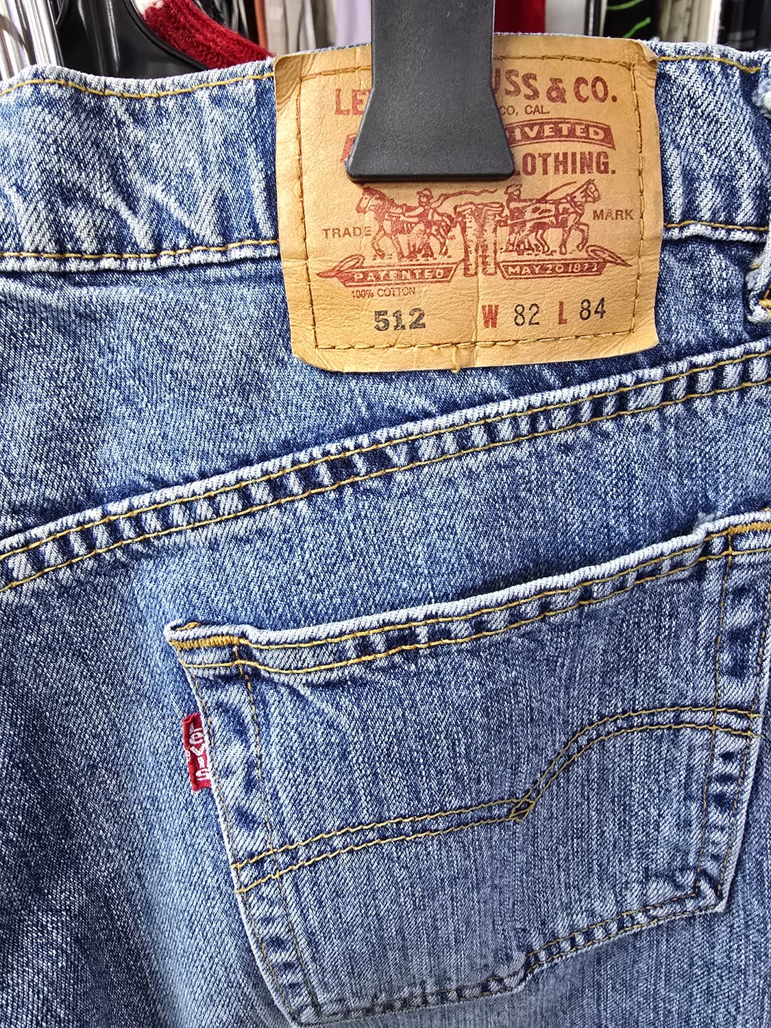 리바이스 512 빈티지 워싱 데님 (1301) 상품이미지3