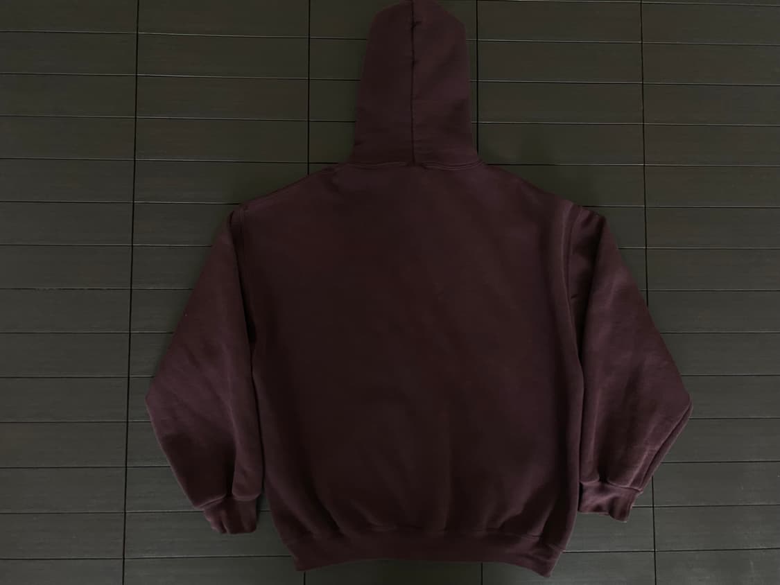 (L) 00s 빈티지 러셀 후드집업 브라운 상품이미지4