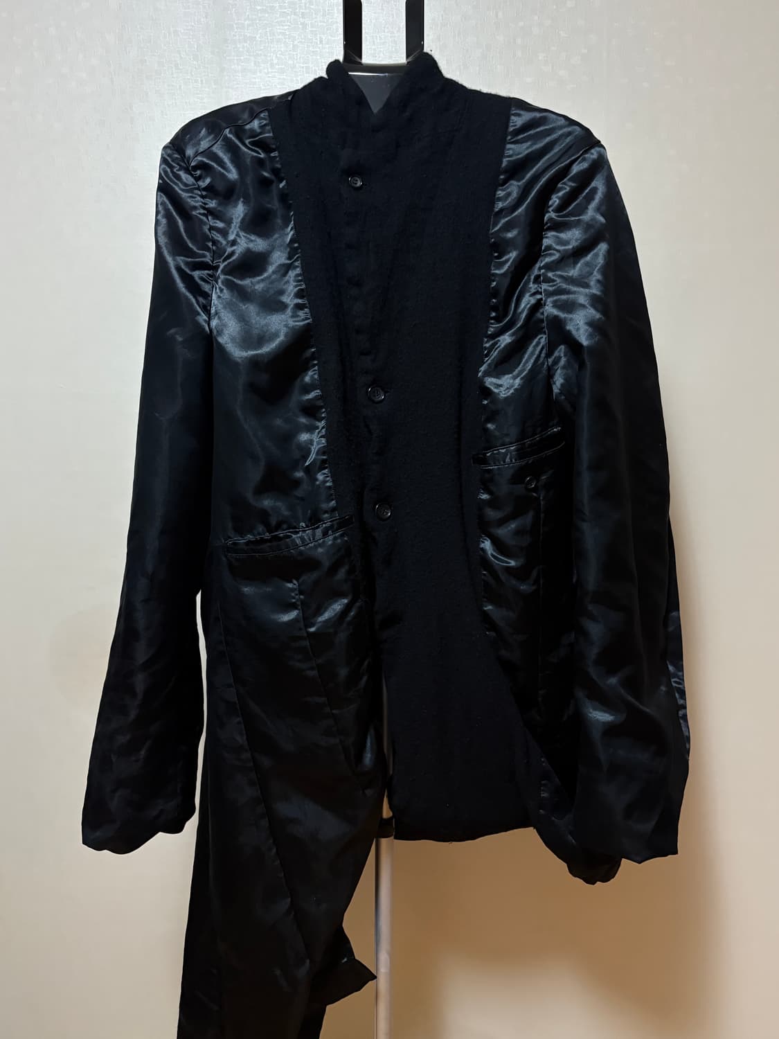 꼼데가르송 옴므 플러스 축융 울 리버시블 재킷 M size 상품이미지1