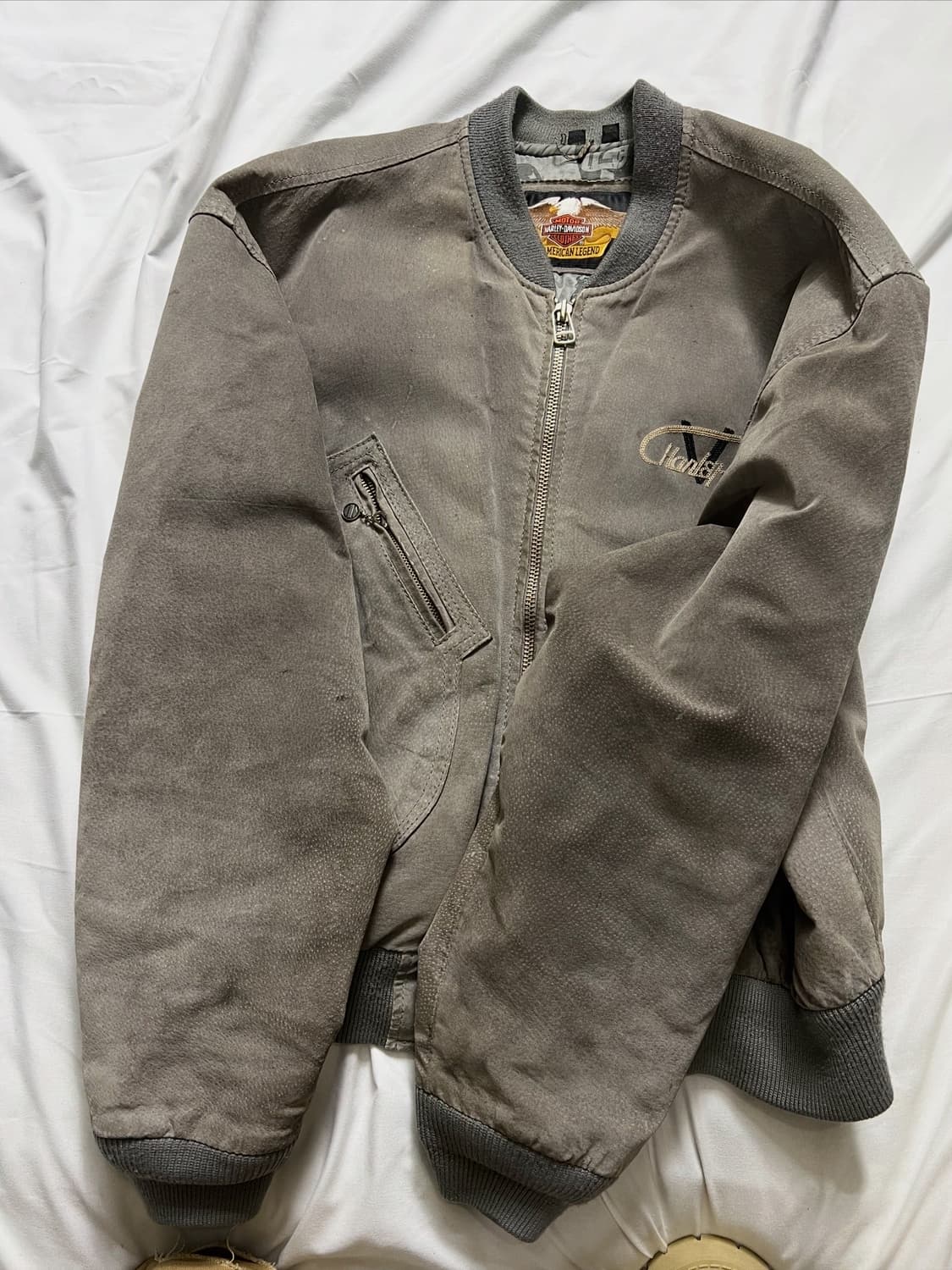 90s 할리데이비슨 스웨이드 가죽자켓 상품이미지10