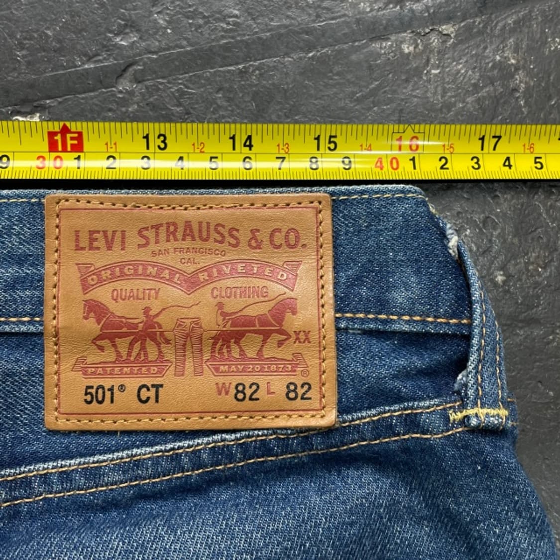 32 리바이스 501 CT 청바지 상품이미지9