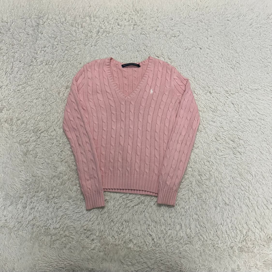 Polo Ralph Lauren Pink Cable Knit 상품이미지4