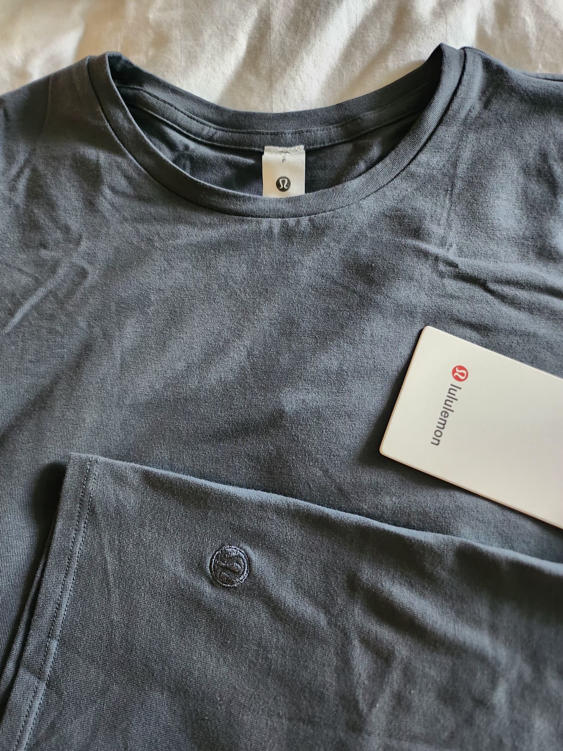 새)룰루레몬 러브 올가닉 코튼 크루넥 티셔츠 상품이미지3