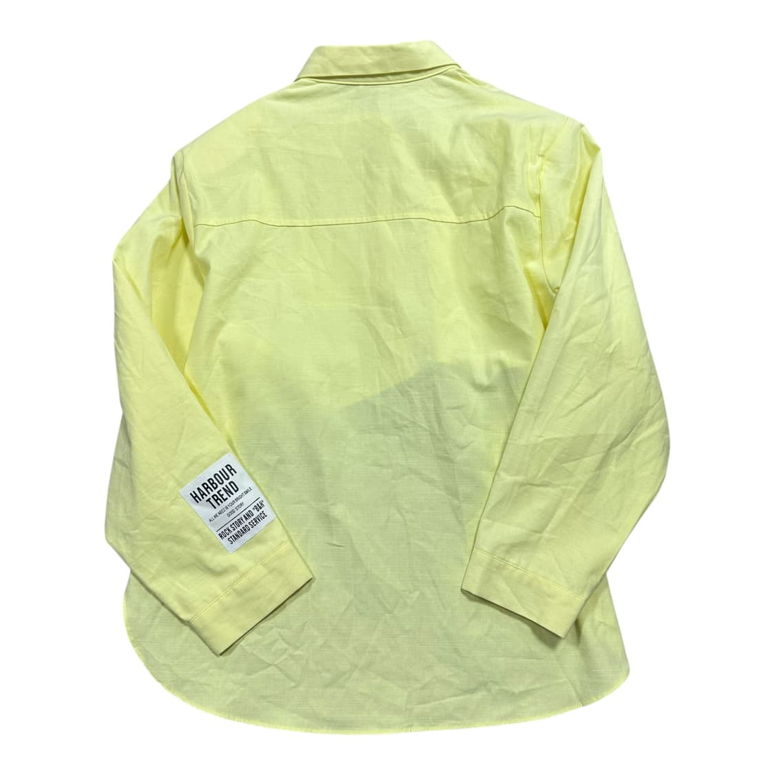 ✨ (바배) 빈티지 언발란스 크롭 셔츠 (어깨패드내장) 상품이미지2