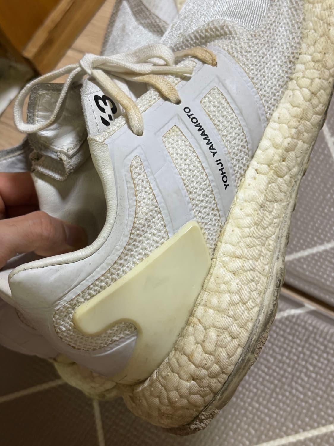 Y-3 퓨어부스트 트리플화이트 상품이미지6