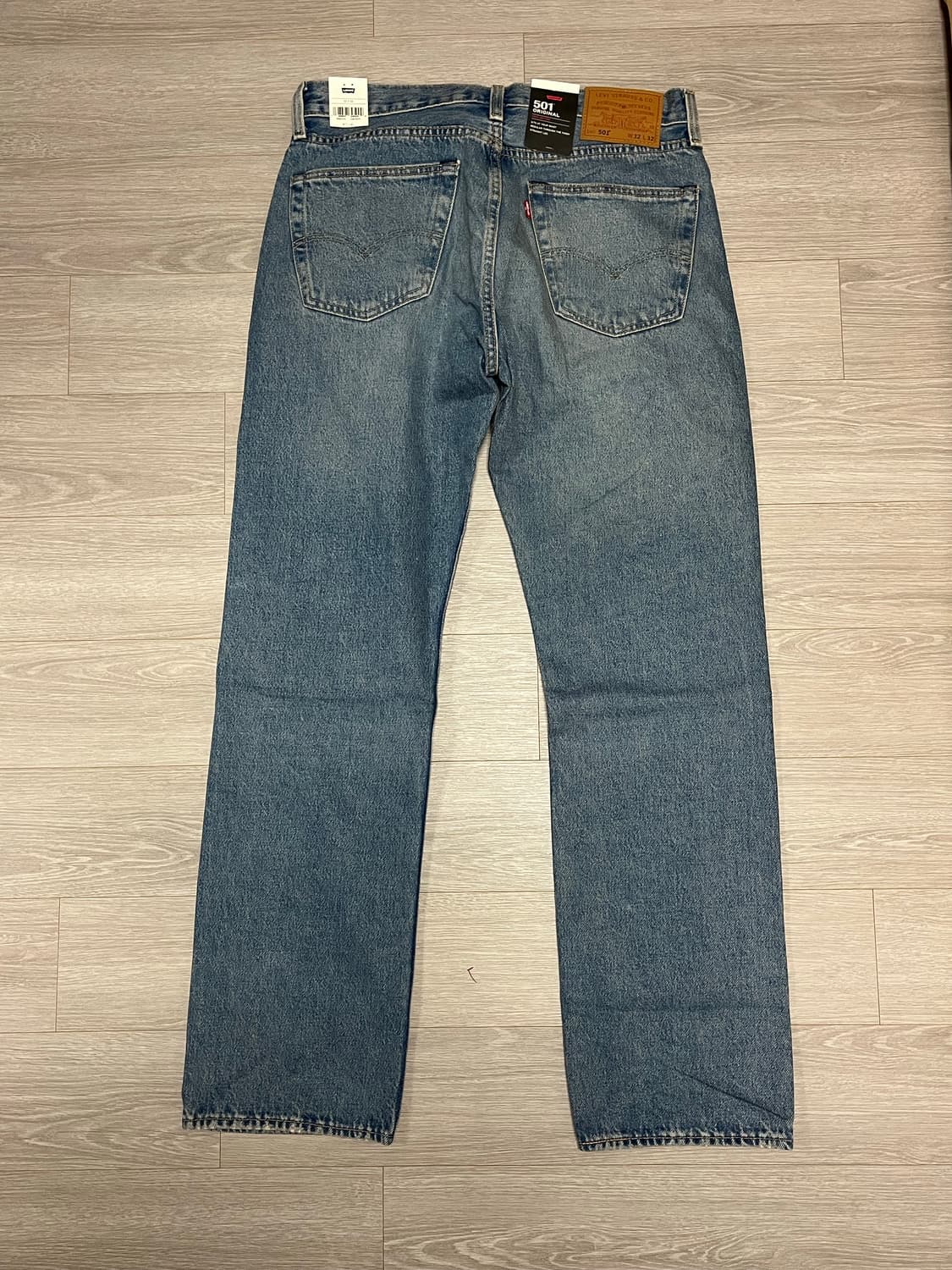 (국내미발매,새상품) 리바이스 501 스트레이트 데님 프리미엄 라인 청바 상품이미지5