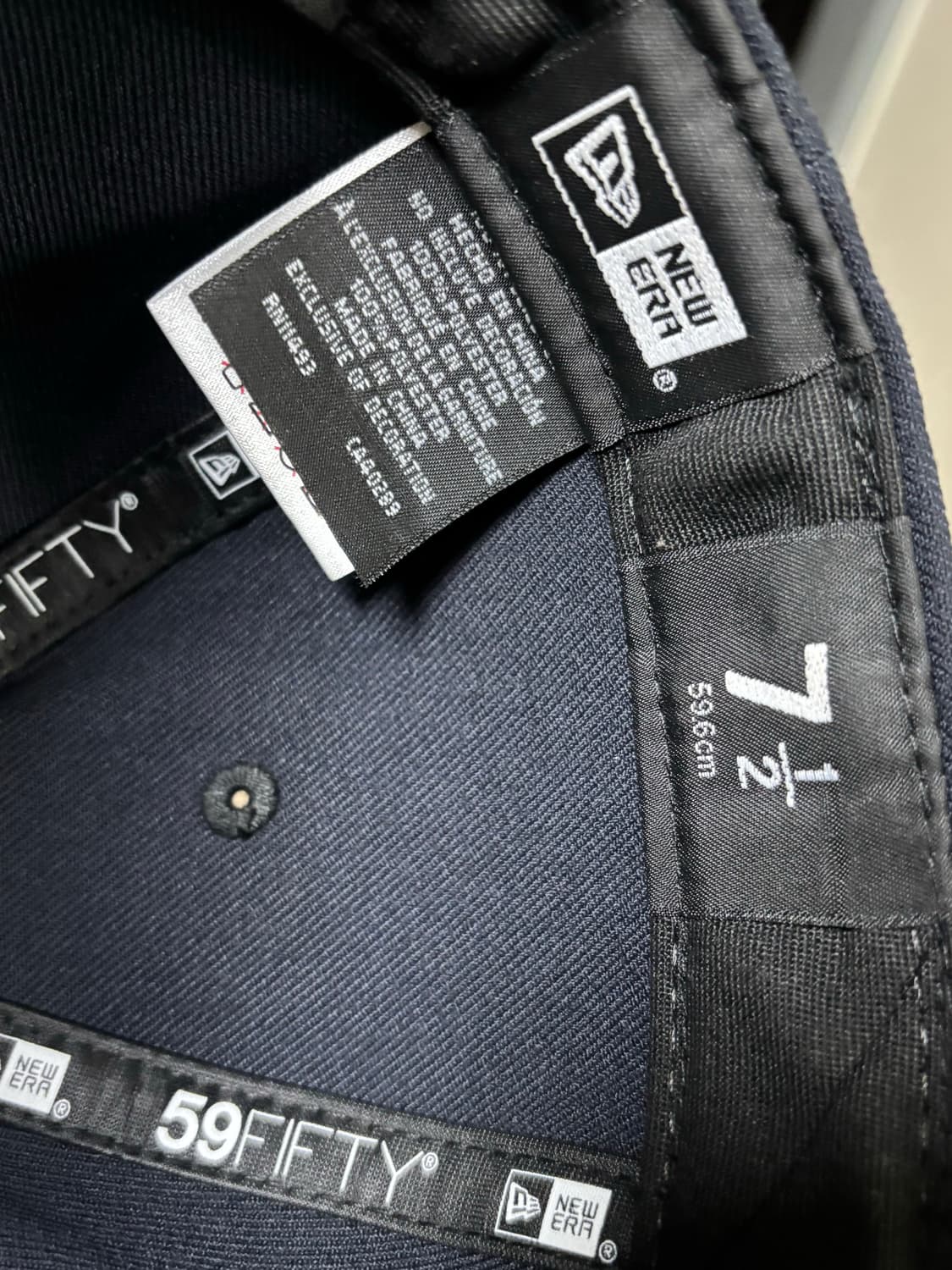 뉴에라 59FIFTY 네이비 상품이미지3