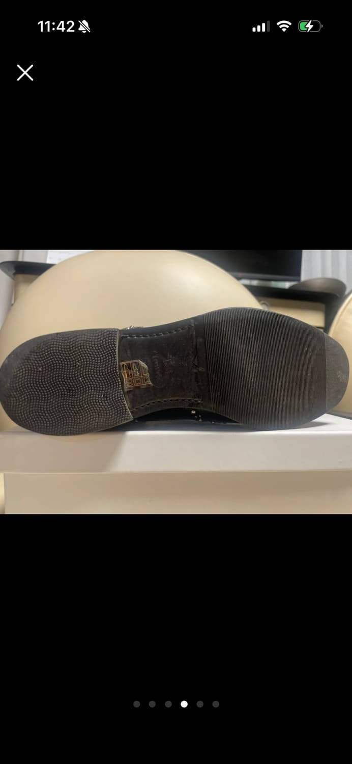 처치스 여성용 Lana Met 블랙 더블 몽크 스트랩 구두 상품이미지4