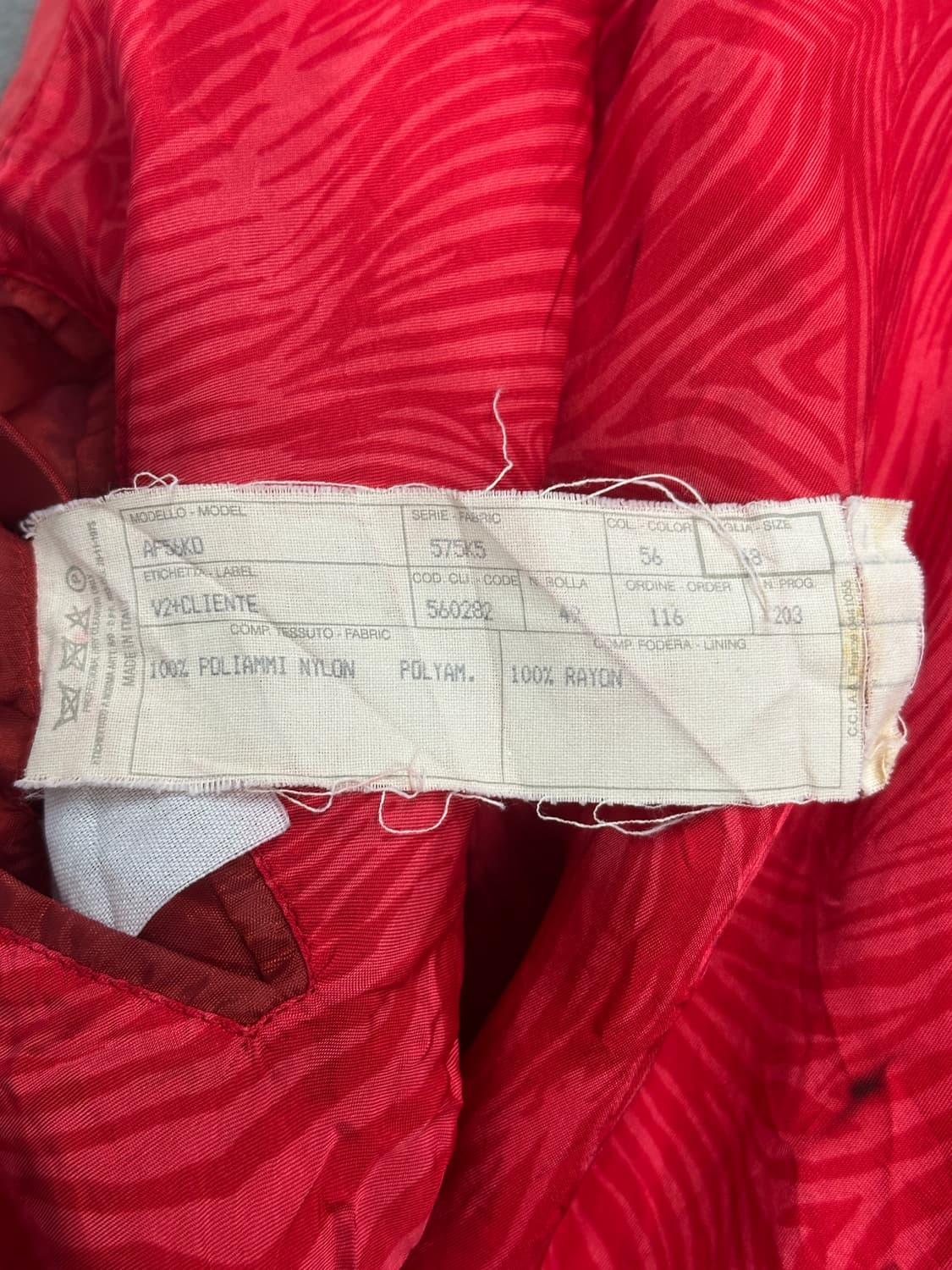 90s V2 by VERSACE 봄버 자켓 48 상품이미지8