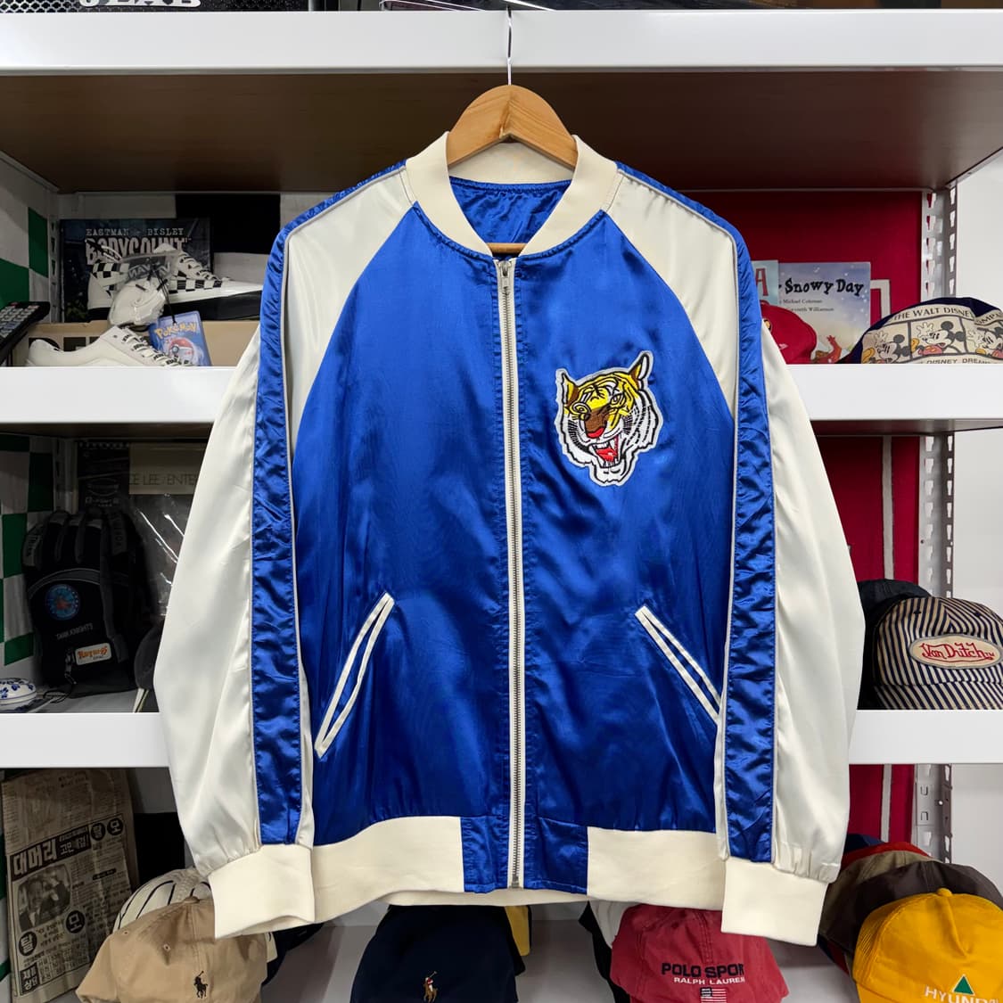 빈티지 제팬 타이거 스카쟌 (M)   상품이미지1