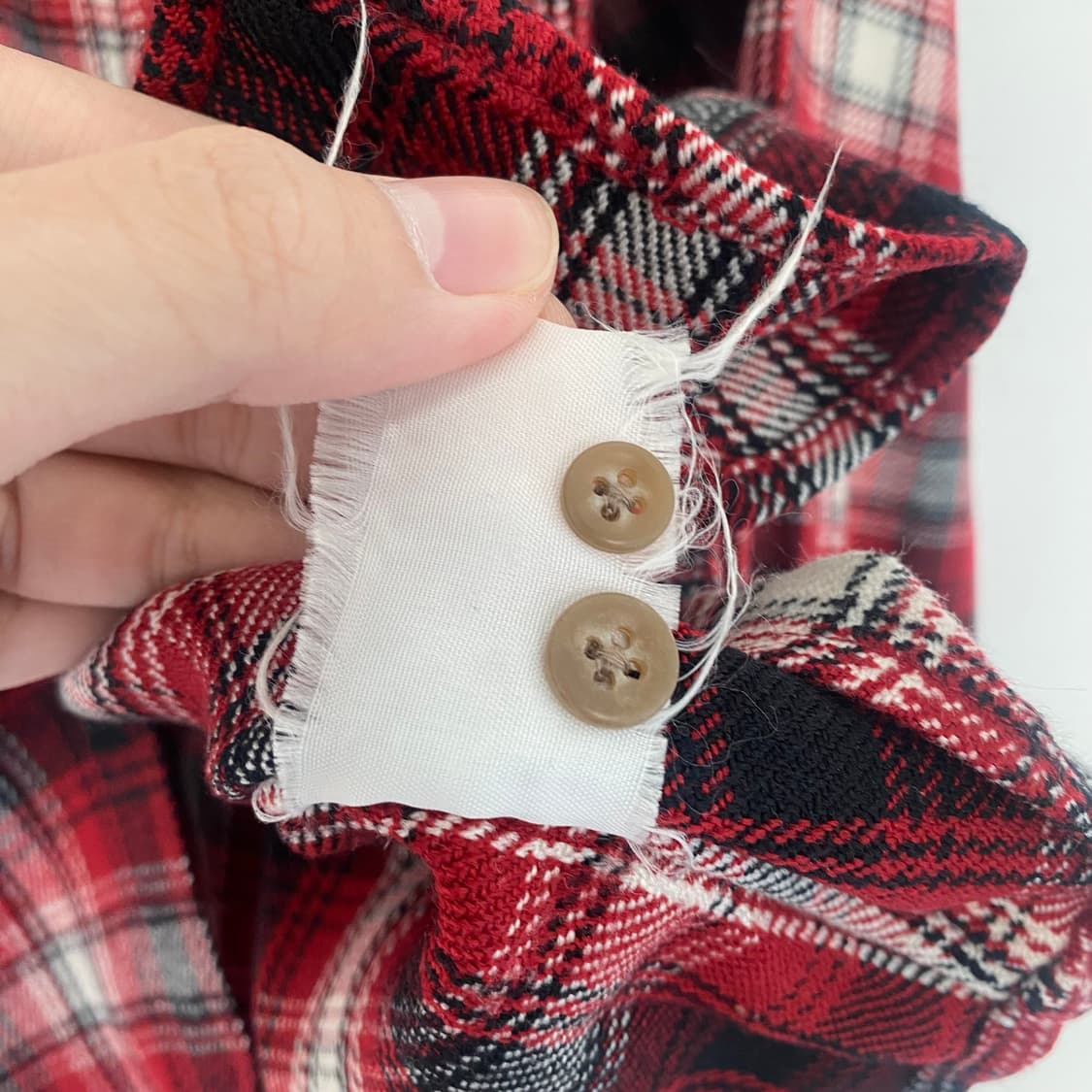 90s 초기 유니클로 플란넬 셔츠 상품이미지4