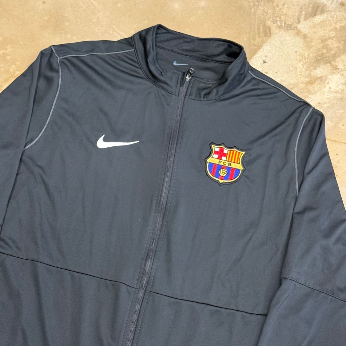 XXL 나이키 바르셀로나 드라이핏 블랙 트랙탑 상품이미지1