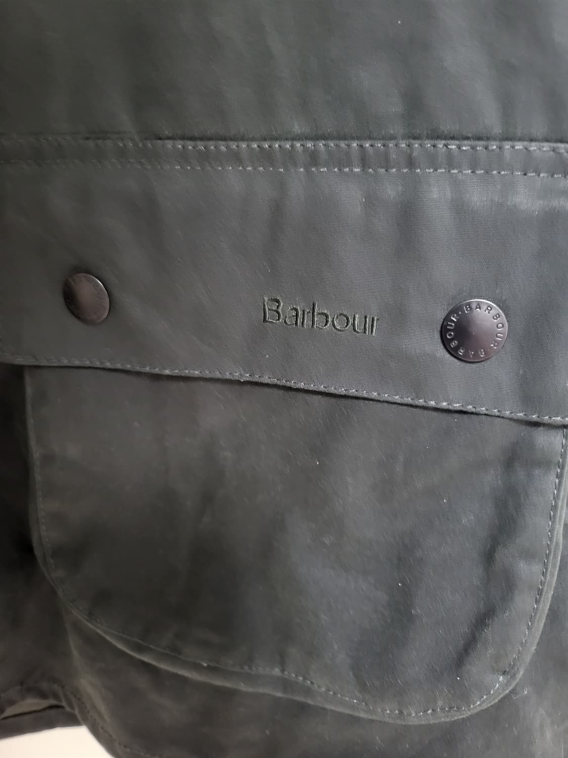 바버 클레식 비데일 왁스 자켓 세이지(40사이즈) 새상품 상품이미지2